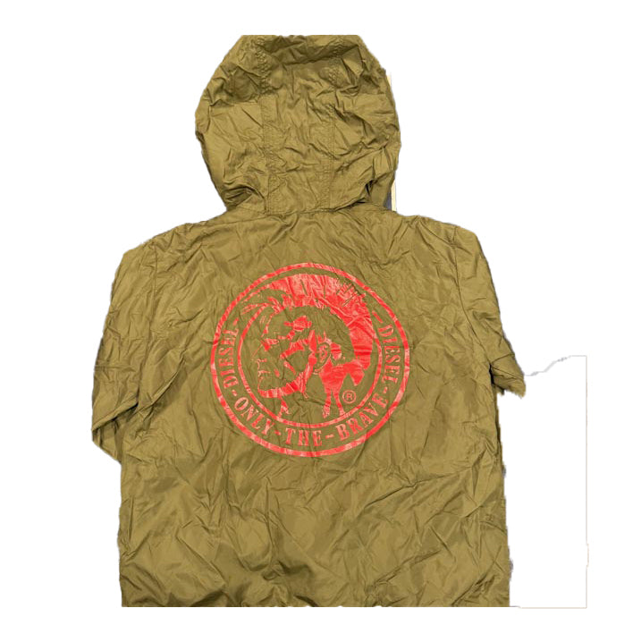 Diesel Boys Green Jacket Size: 24 Months Green