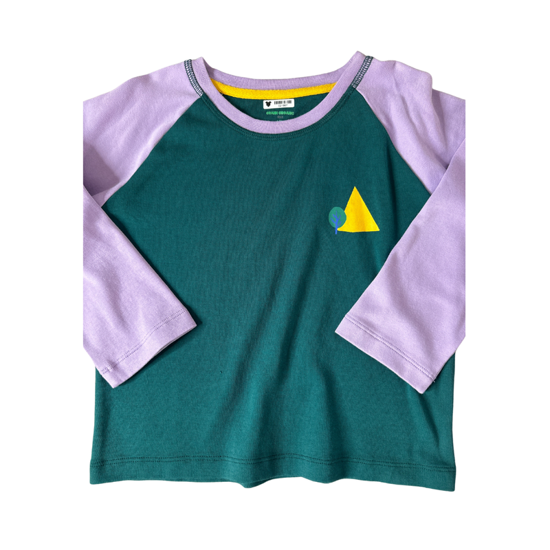 Crann Organic Girls Green Long Sleeve T-Shirt Size: 5T Green