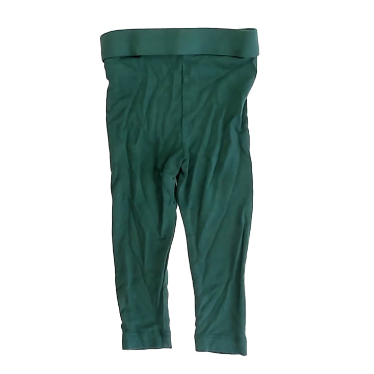 Kate Quinn Boys Green Leggings Size: 12-18 Months Green