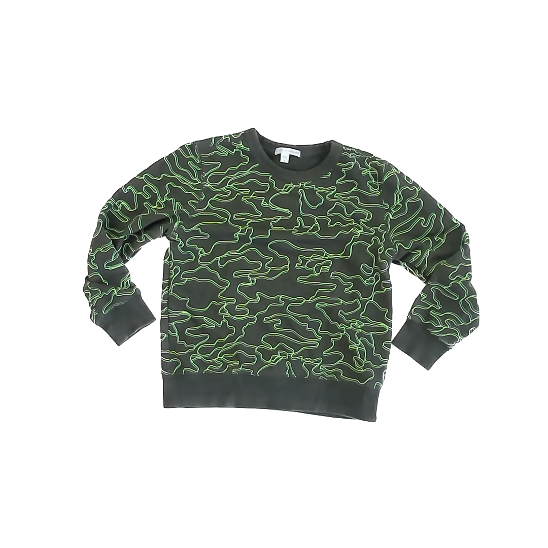 Rockets Of Awesome Boys Green Sweatshirt Size: 6 Years Green