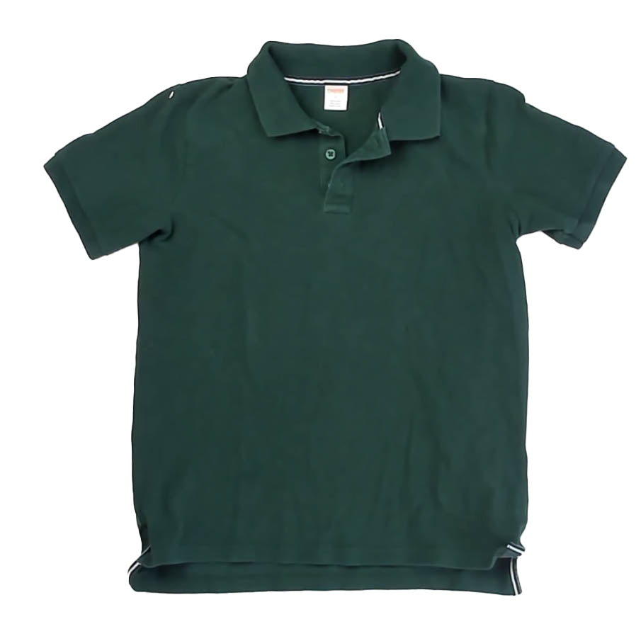 Gymboree Boys Green Polo Shirt Size: 12 Years Green