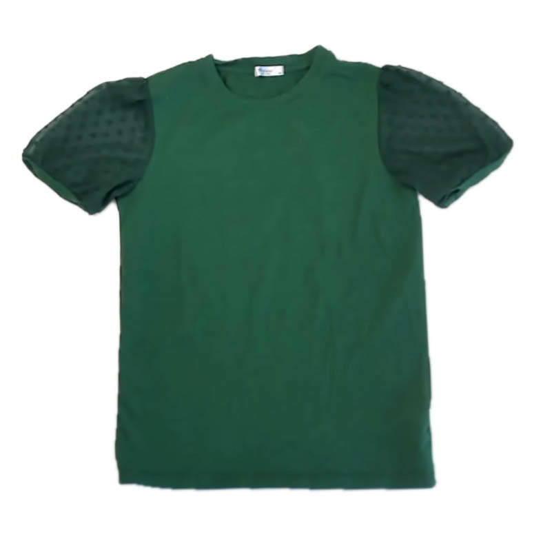 Arshiner Girls Green T-Shirt Size: 9-10 Years Green