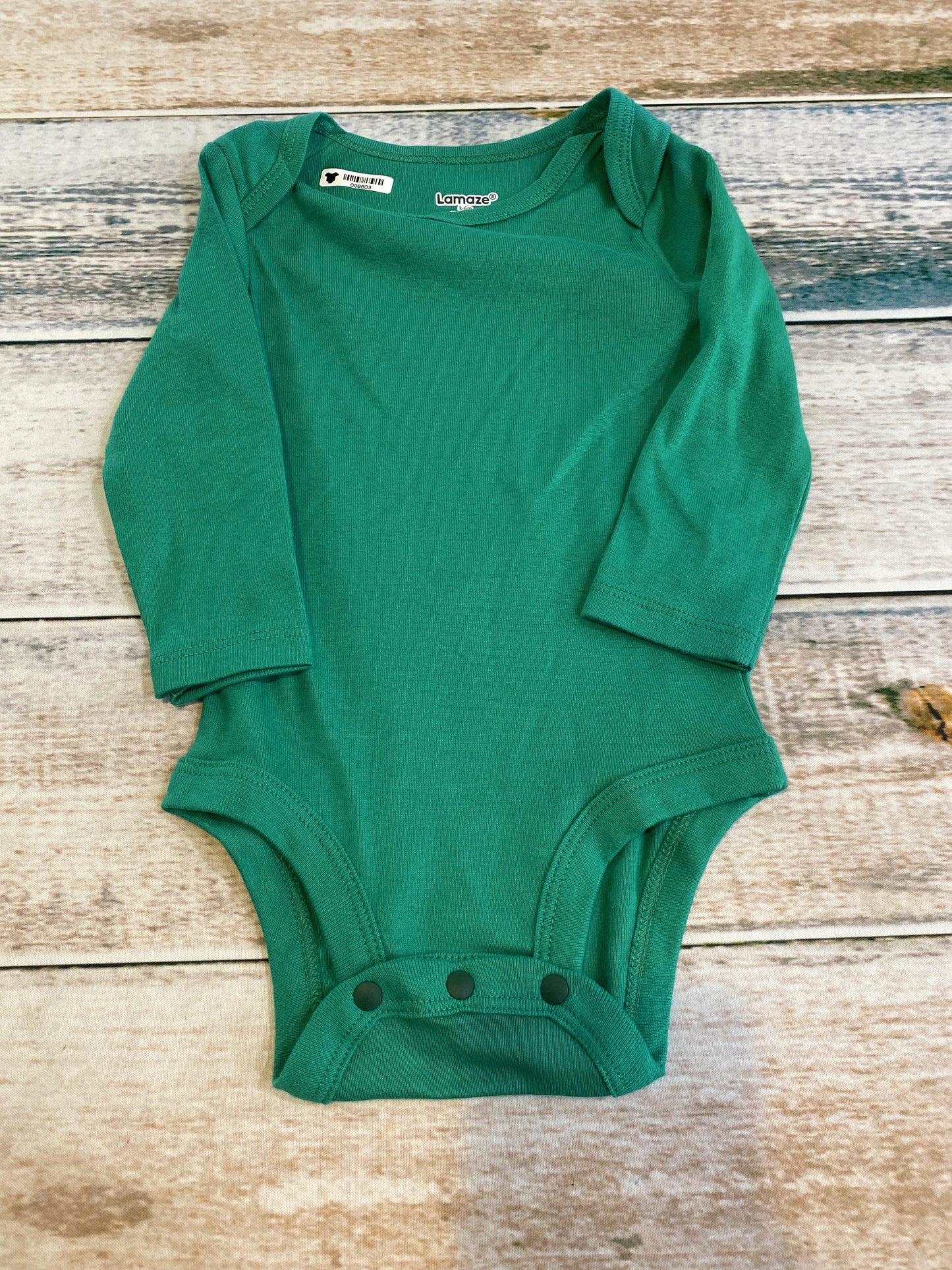 Lamaze Unisex green Onesie Size: 3-6 months green
