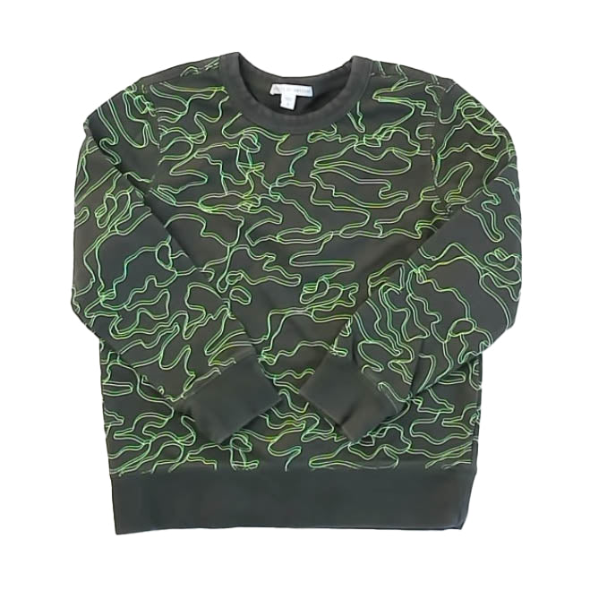 Rockets Of Awesome Boys Green Sweatshirt Size: 6 Years Green