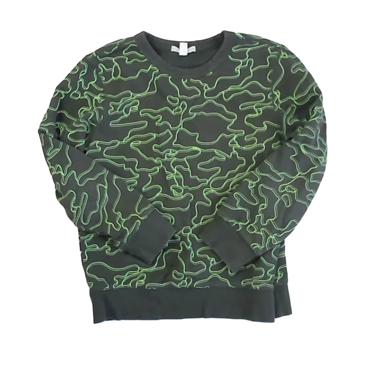 Rockets Of Awesome Boys Green Sweatshirt Size: 7 Years Green