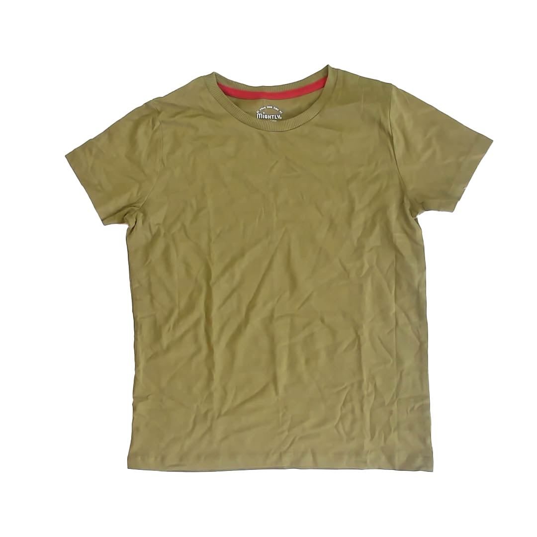 Mightly Boys Green T-Shirt Size: 12 Years Green