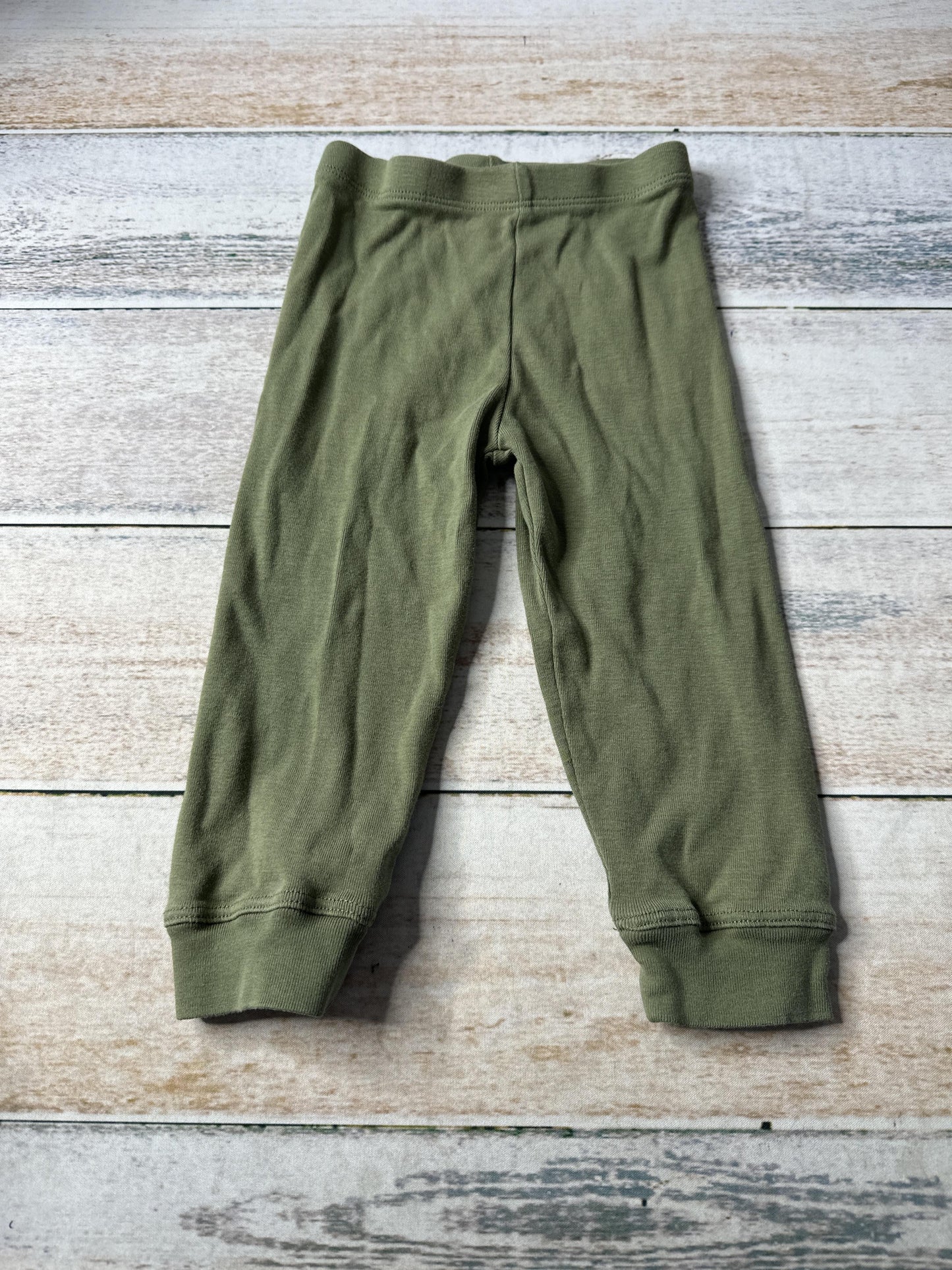 Primary Unisex green Pants Size: 12-18 months green
