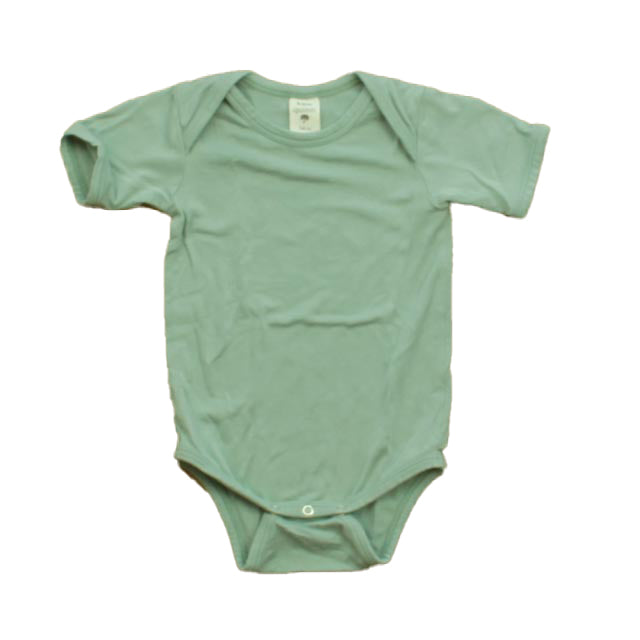 Kate Quinn Organics Boys Green Onesie Size: 3-6 Months Green