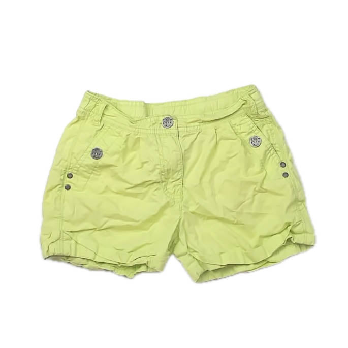 Okaidi Girls Green Shorts Size: 6 Years Green