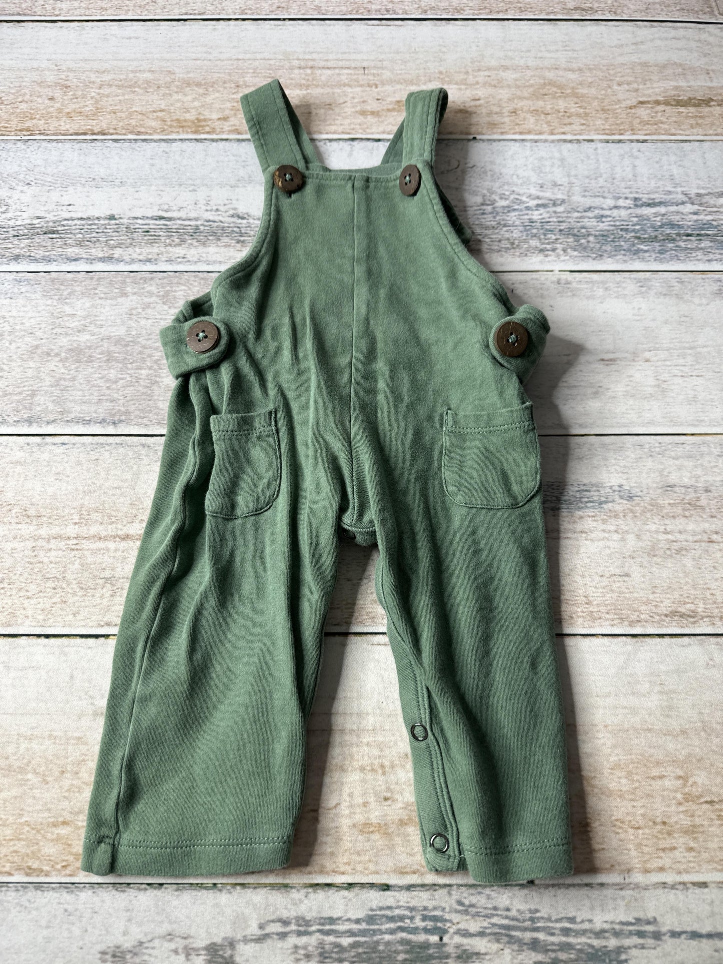 Finn + Emma Unisex green Overalls Size: 0-3 months green