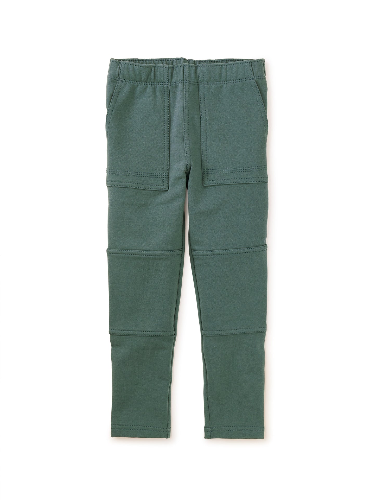 Tea Collection Girls Green Leggings Size: 7 Years Green