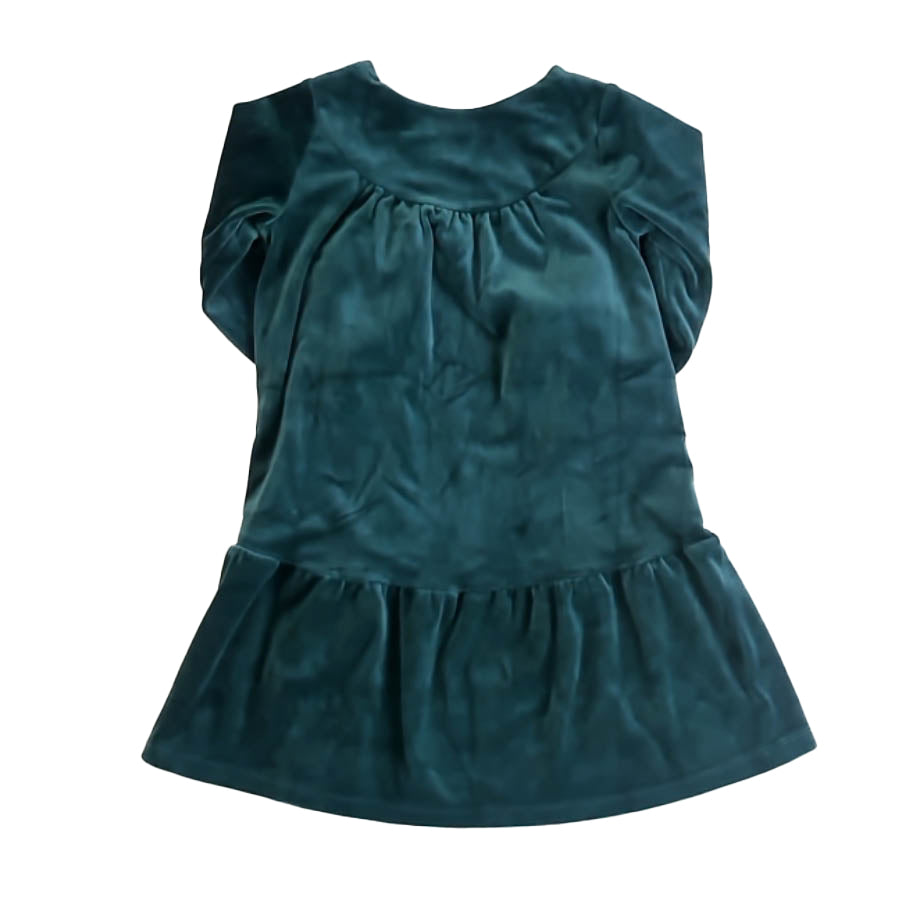 Tea Collection Girls Green Dress Size: 5T Green