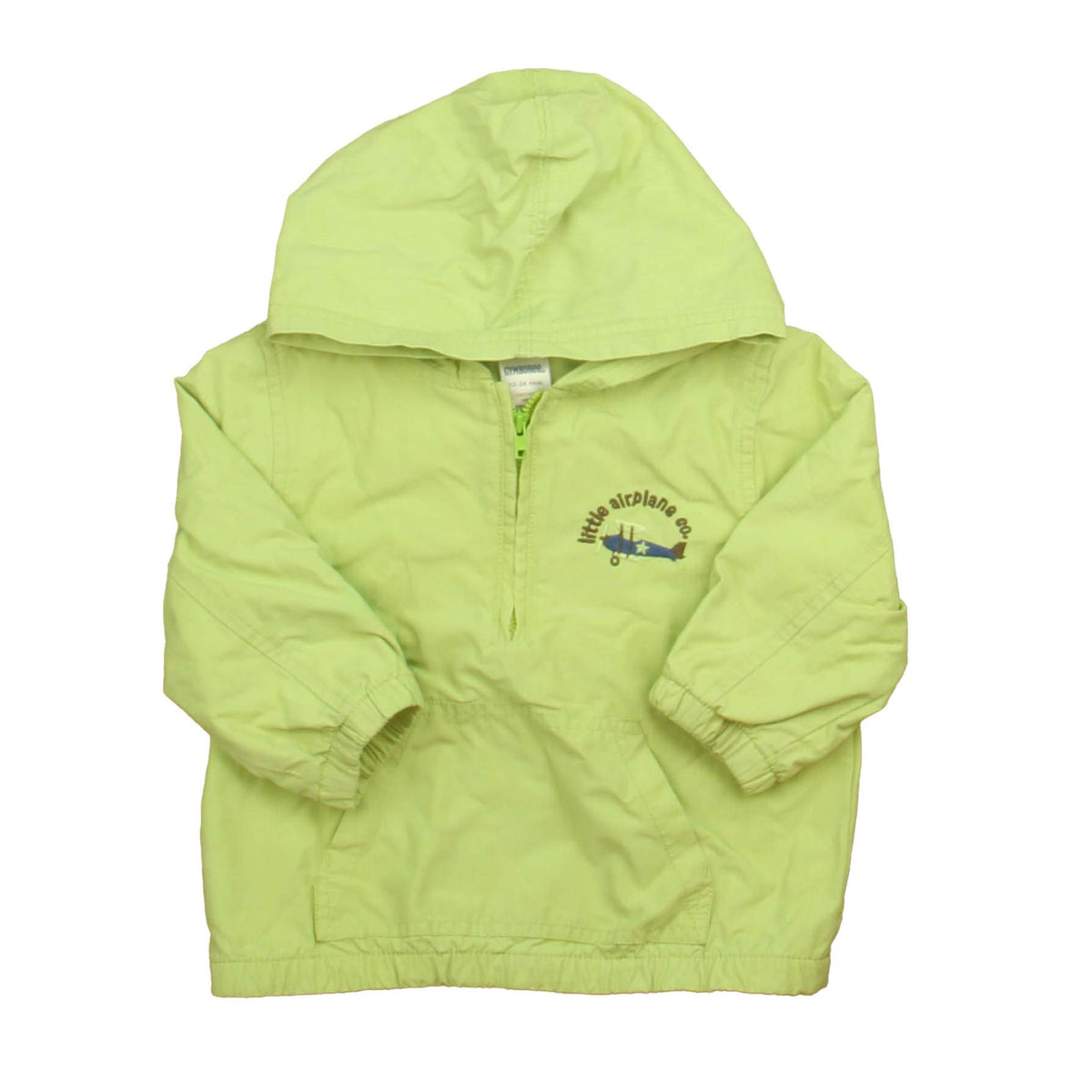 Gymboree Boys Green Jacket Size: 12-24 Months Green