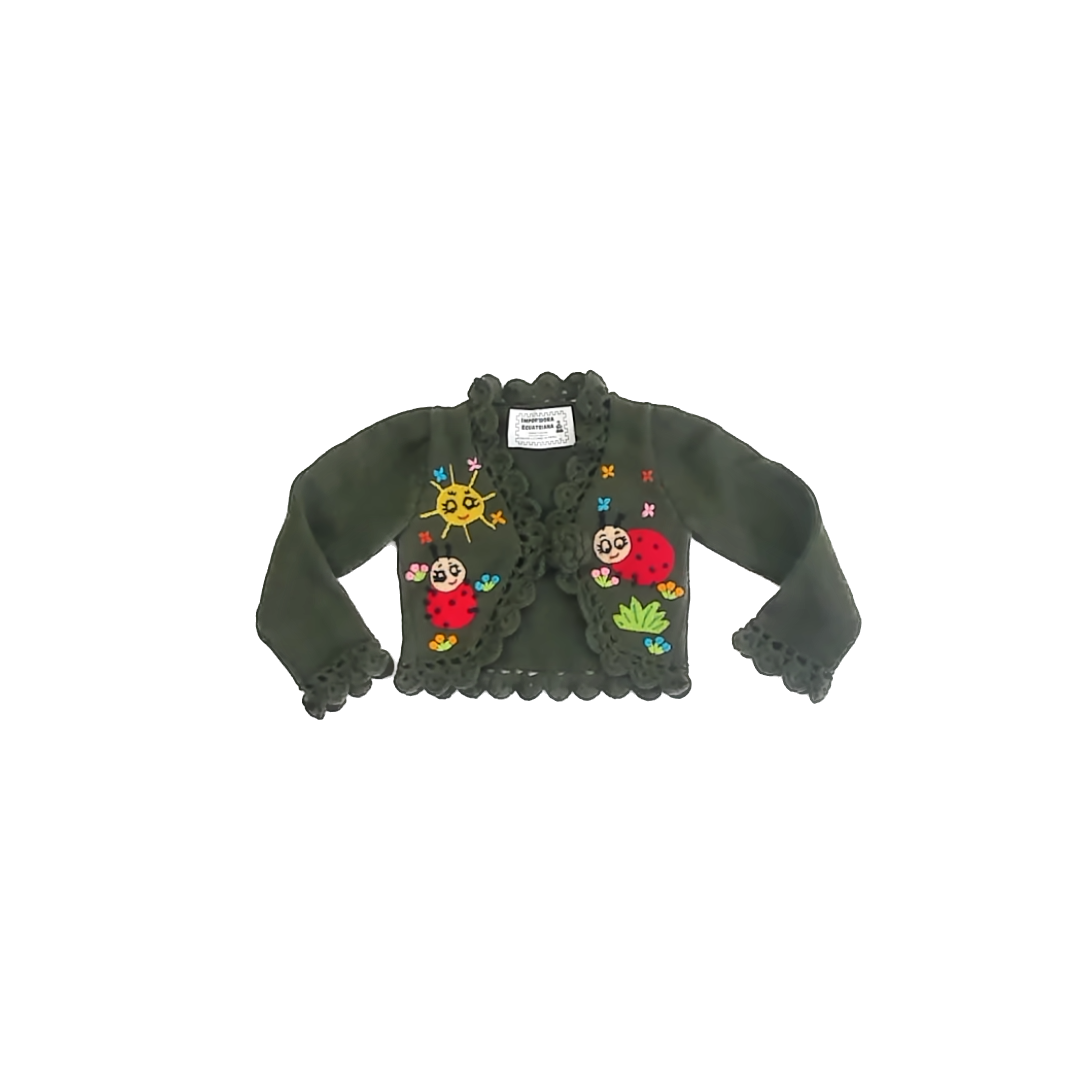 Unknown Girls Green Cardigan Size: *18-24 Months Green