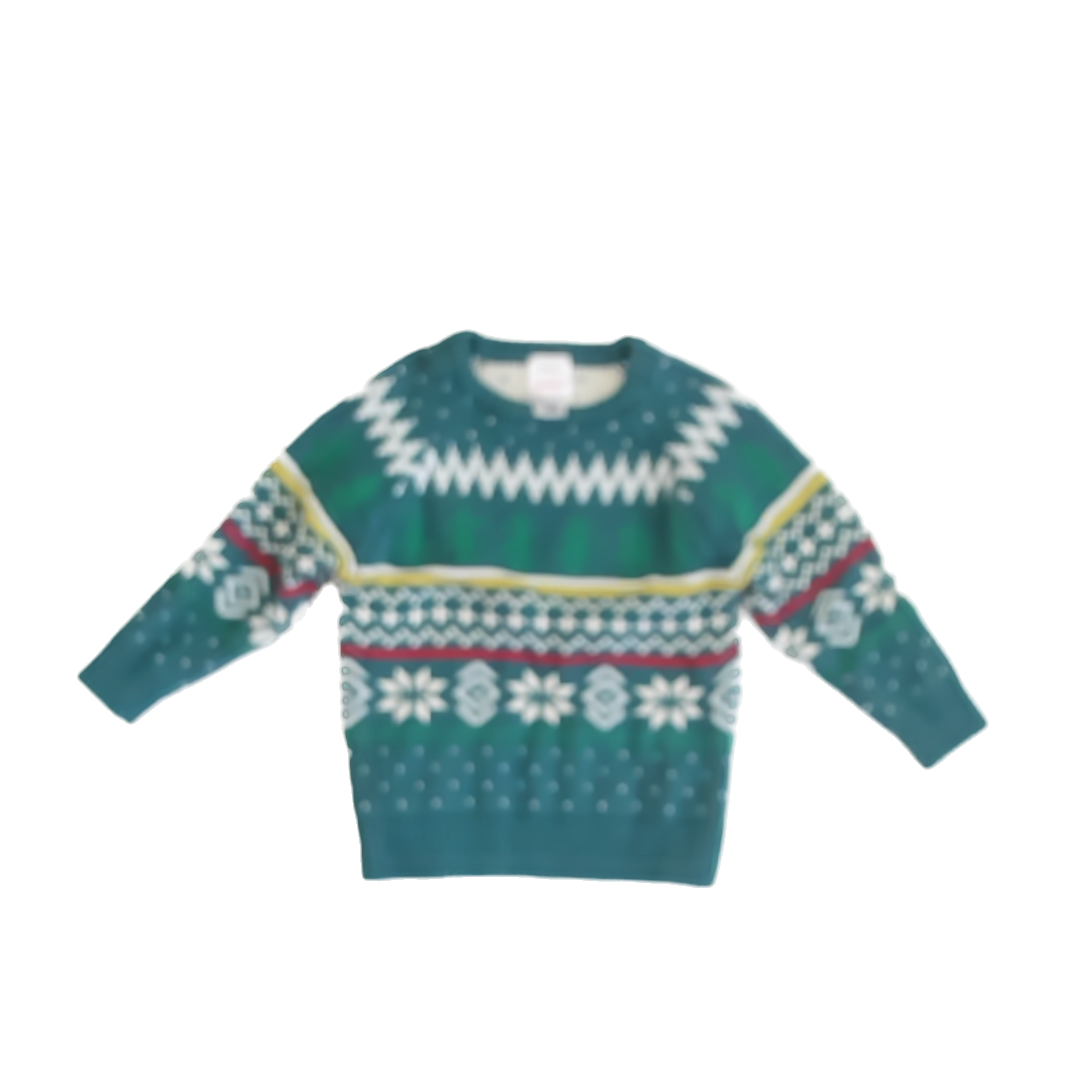 Hanna Andersson Boys Green Sweater Size: 90 (3T) Green