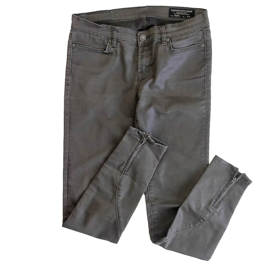 All Saints Girls Green Jeans Size: Junior 27 Green