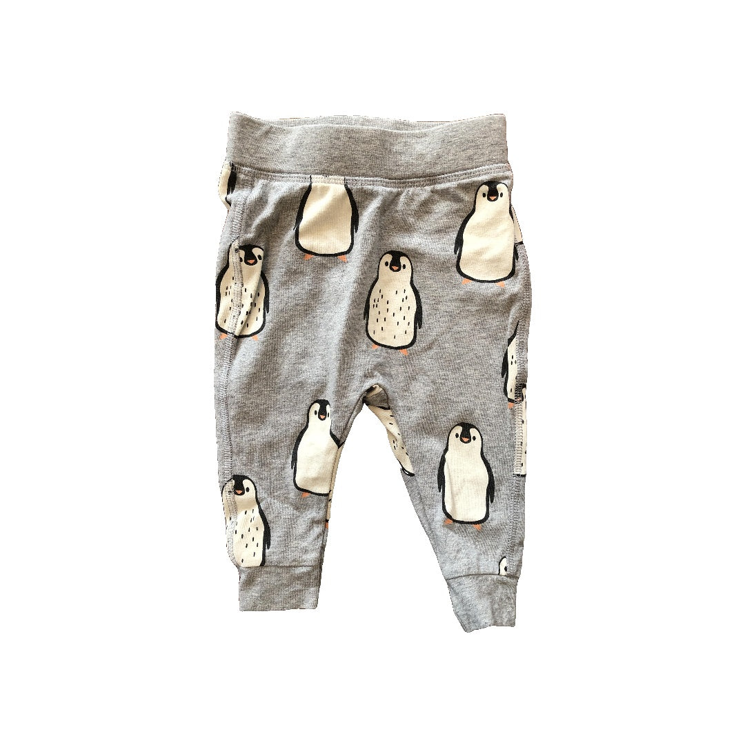 Monica + Andy Unisex Grey | animals Pants Size: 3-6 months Grey | animals