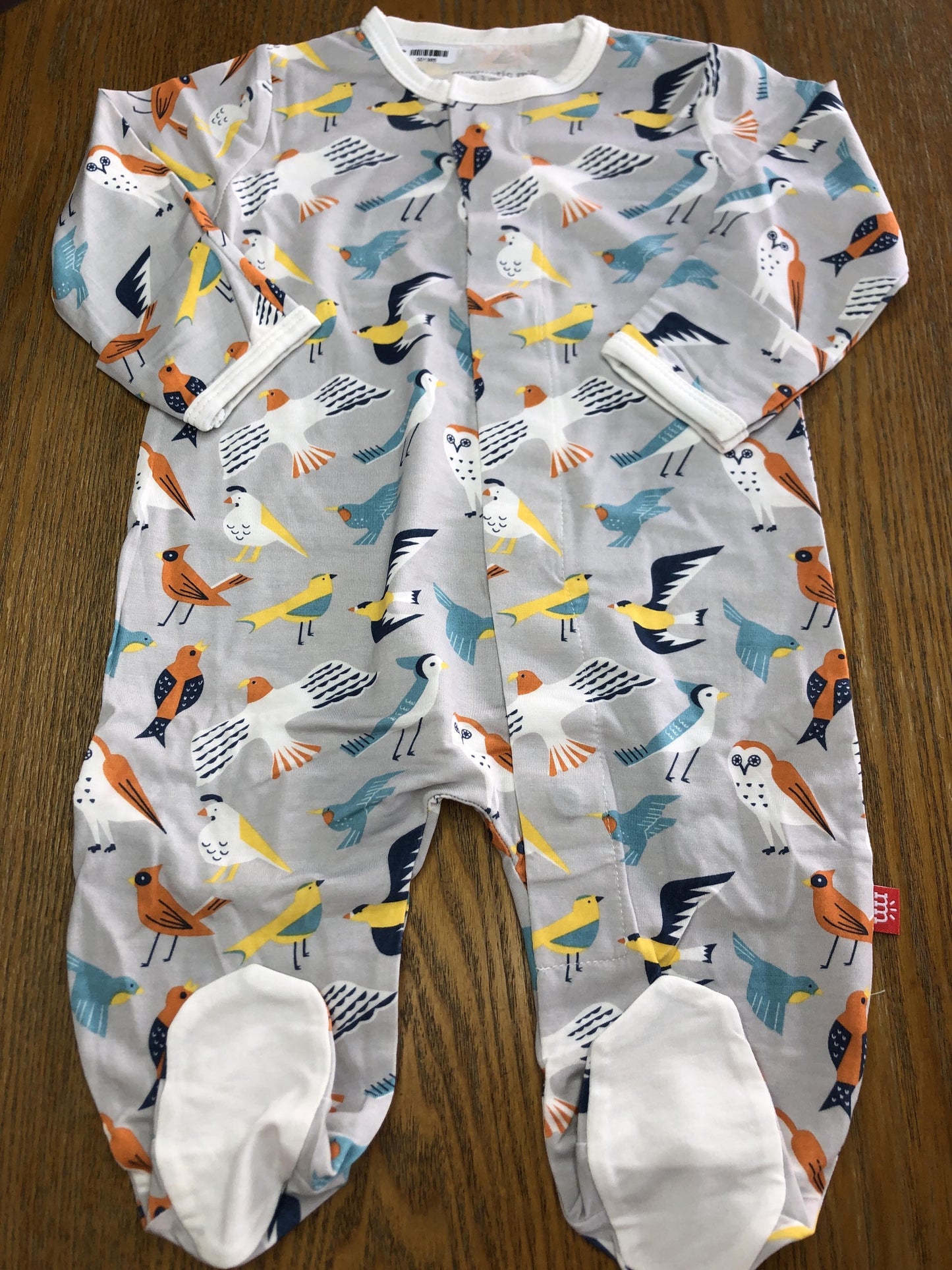 Magnetic Me Boys Grey | animals Pajamas Size: 0-3 months Grey | animals