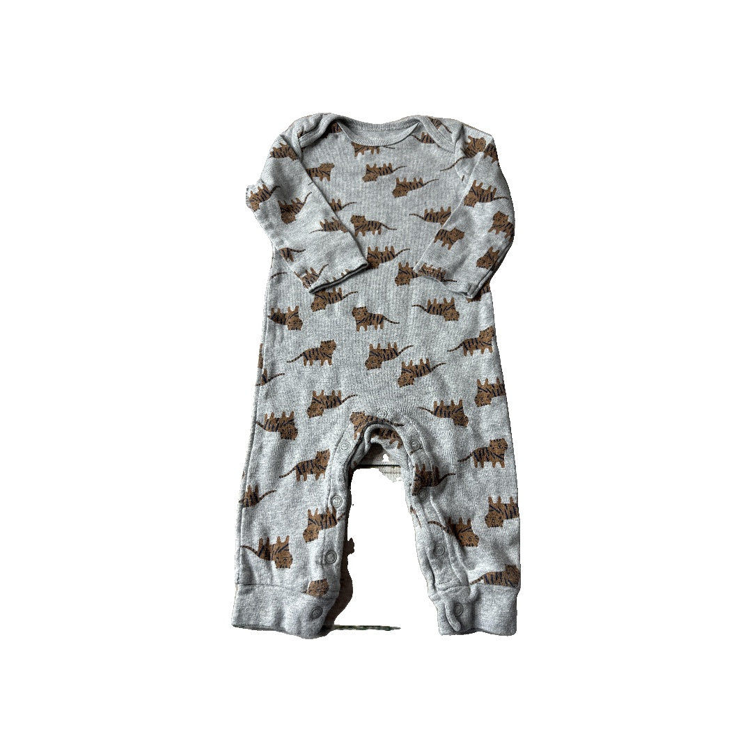 Carters Boys Grey | animals Pajamas Size: 6 months Grey | animals
