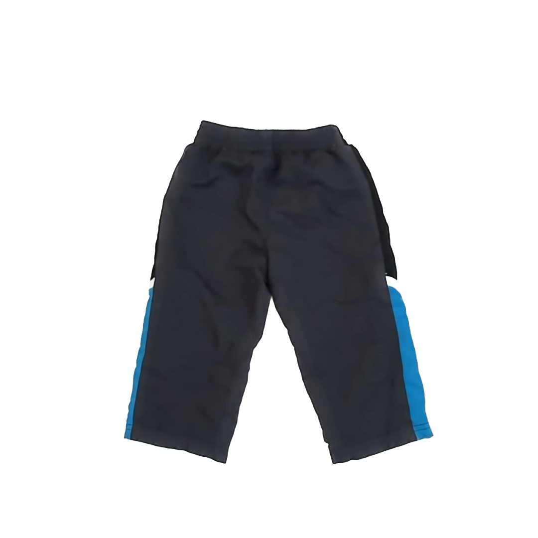 Okie Dokie Boys Grey | Black | Blue Athletic Pants Size: 18 Months Grey | Black | Blue