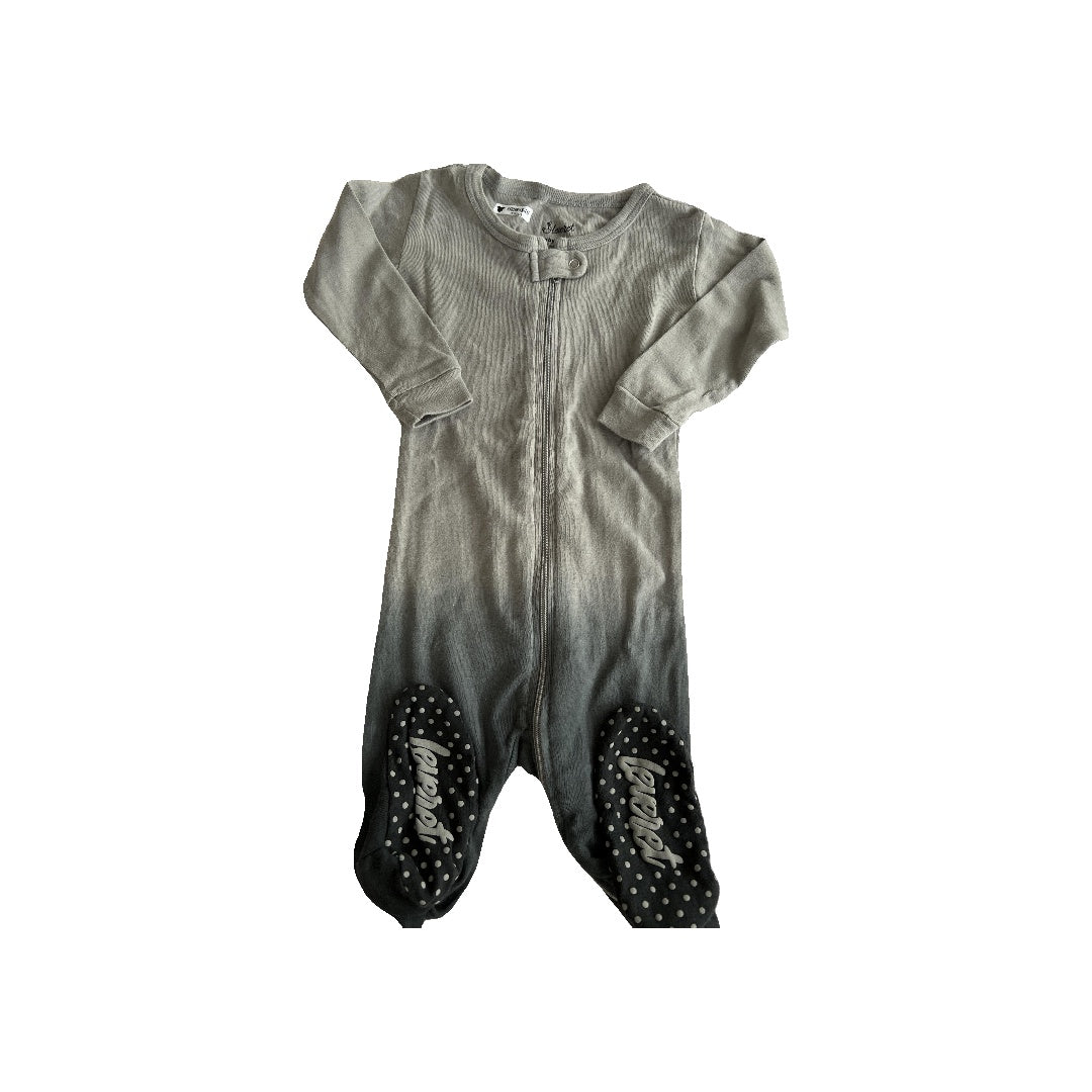 Leveret Boys Grey | Black | Tie Dye Pajamas Size: 6-12 months Grey | Black | Tie Dye