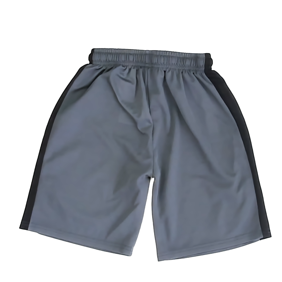 Resinta Boys Grey | Black Athletic Shorts Size: 8-10 Years Grey | Black