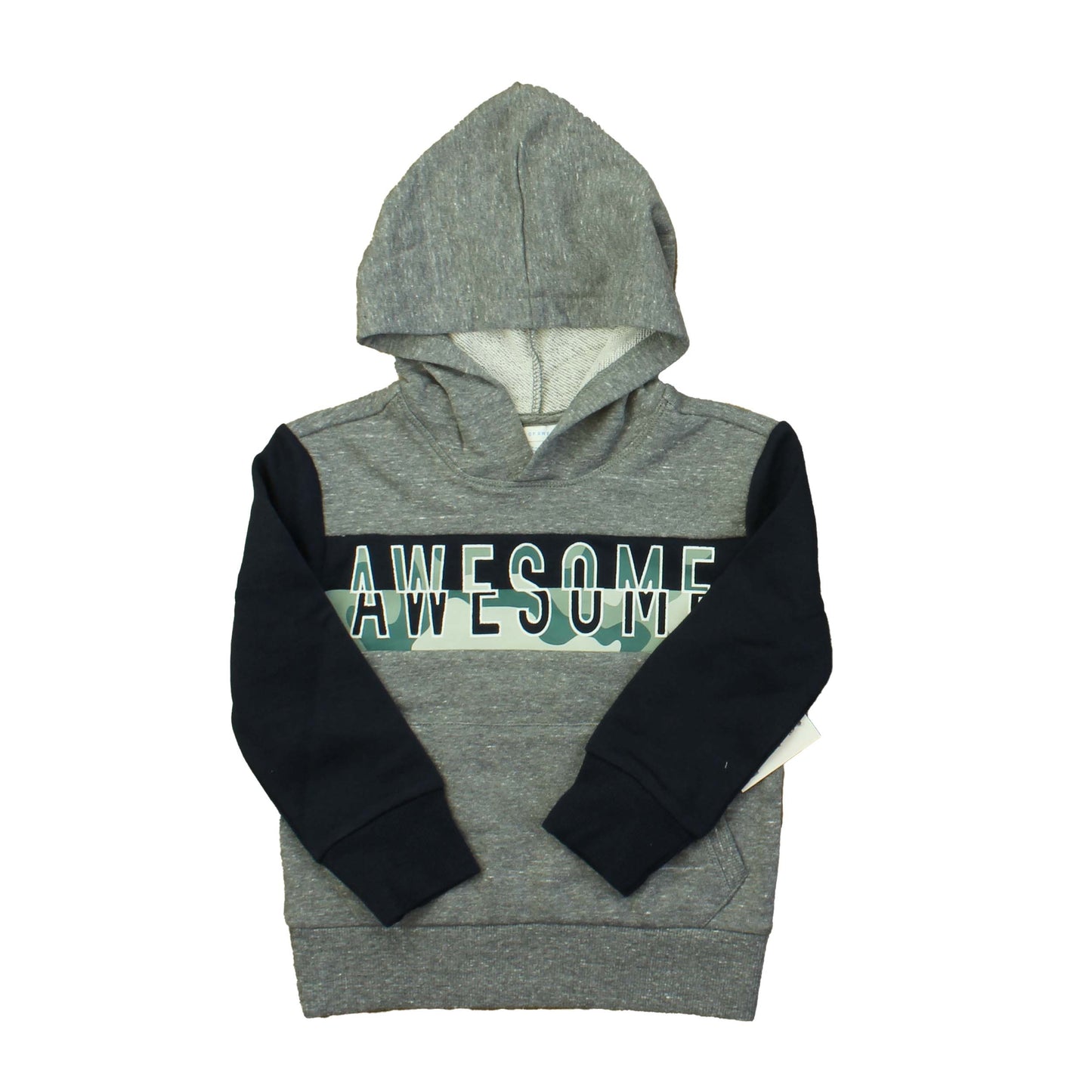 Rockets Of Awesome Boys Grey | Blue | Green Hoodie Size: 3T Grey | Blue | Green
