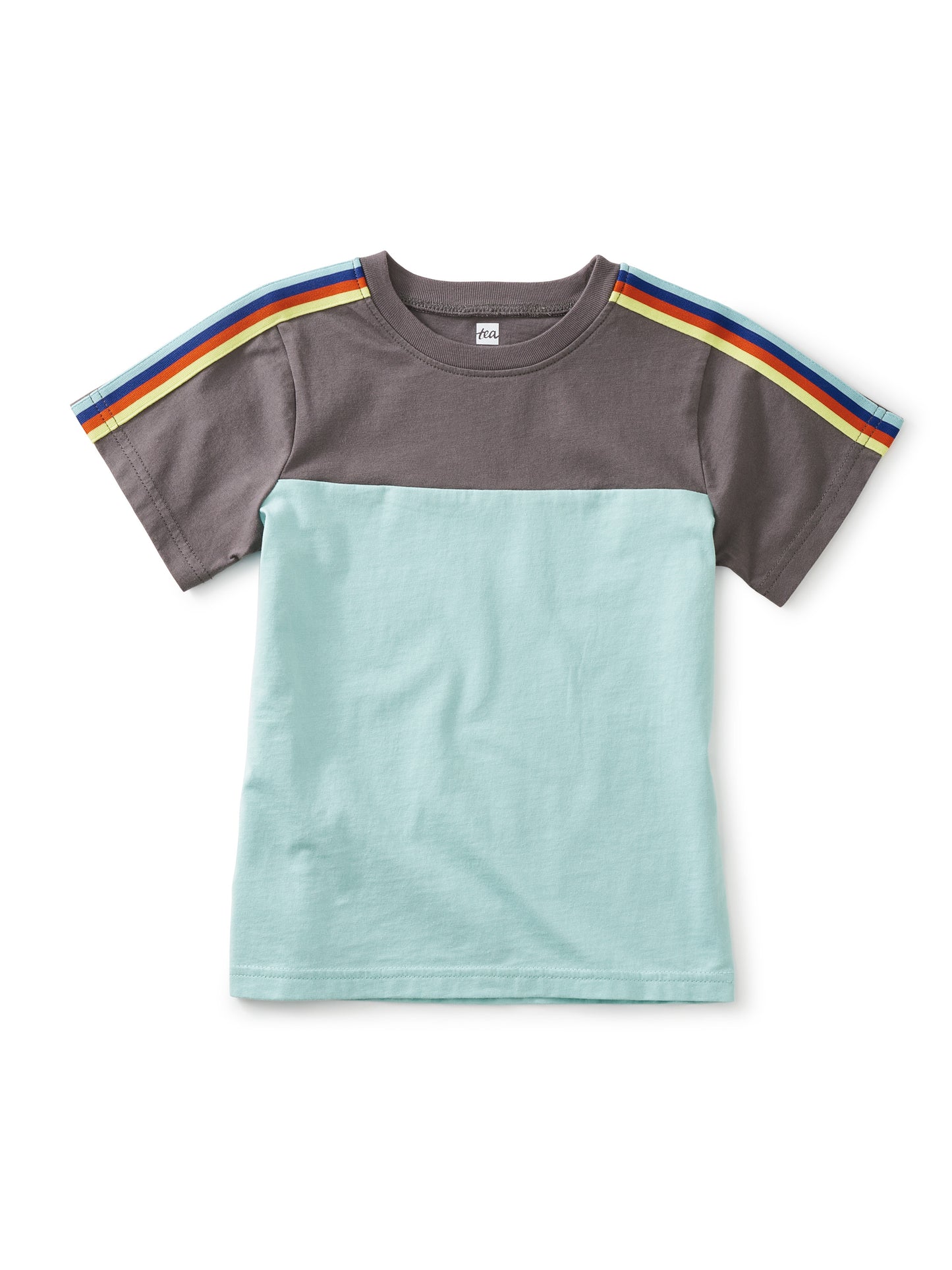 Tea Collection Boys Grey | Blue T-Shirt Size: 2T Grey | Blue