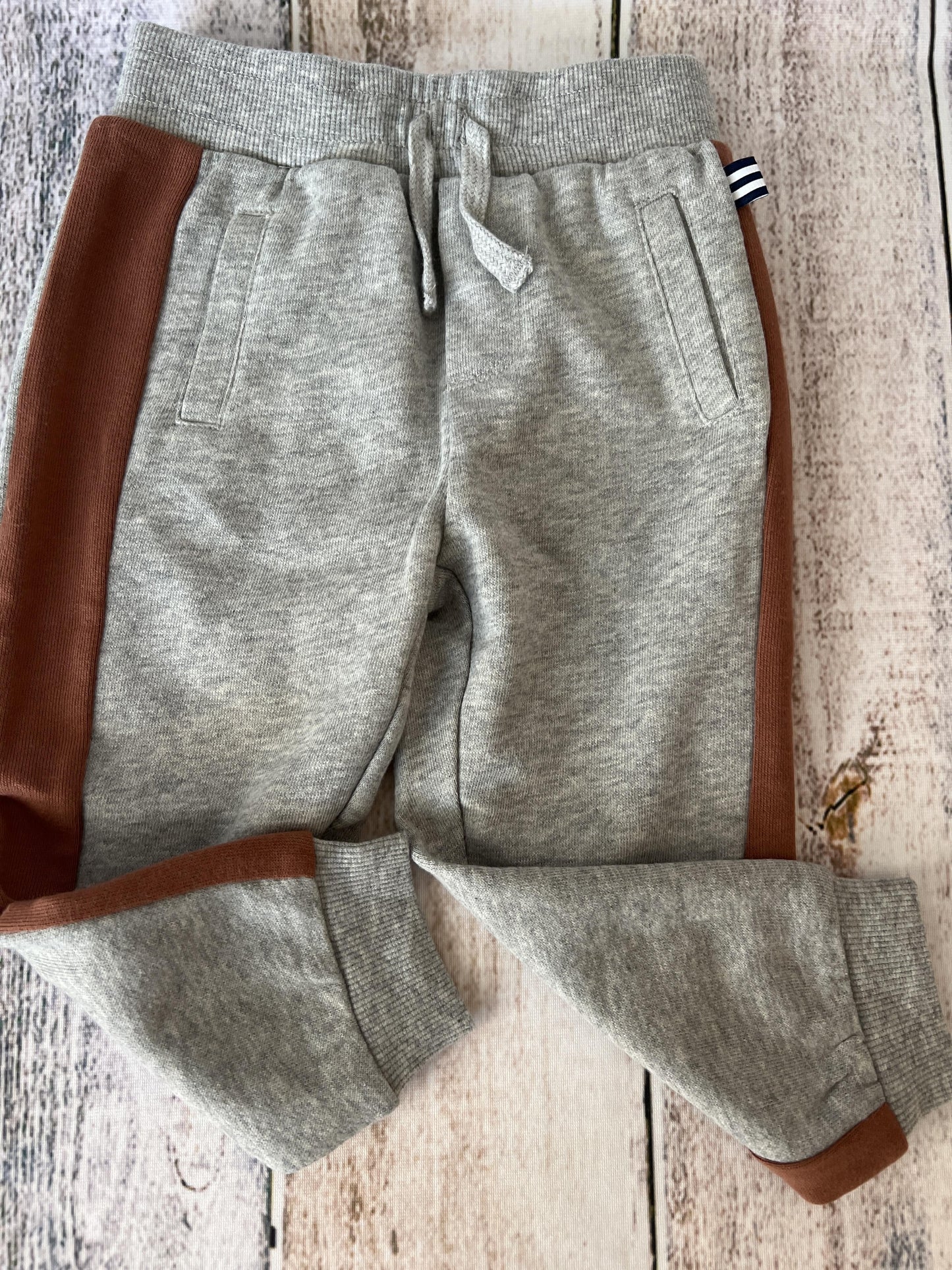 Splendid Unisex Grey | Brown Pants Size: 12-18 months Grey | Brown