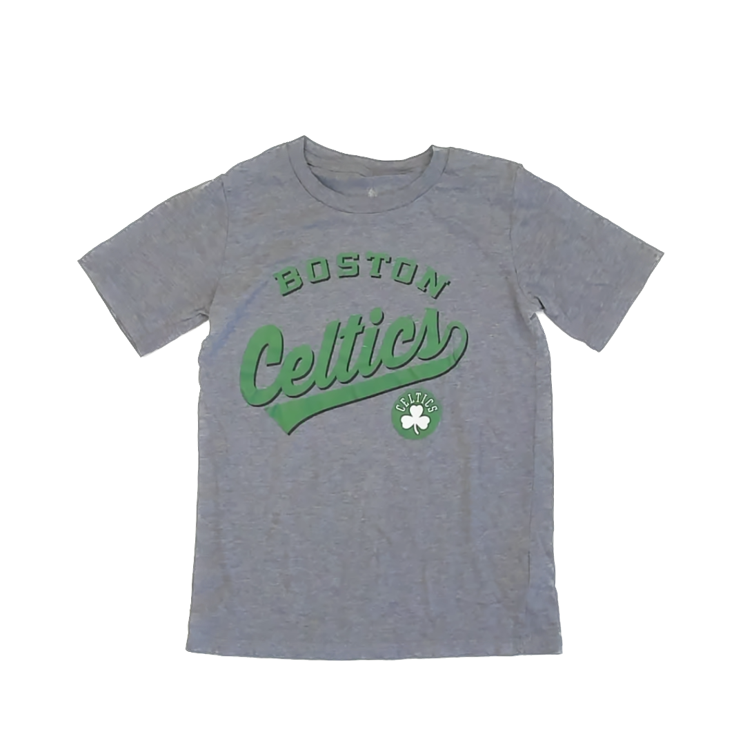 NBA Boston Celtics Boys Grey | Celtics T-Shirt Size: M (10-12) Grey | Celtics