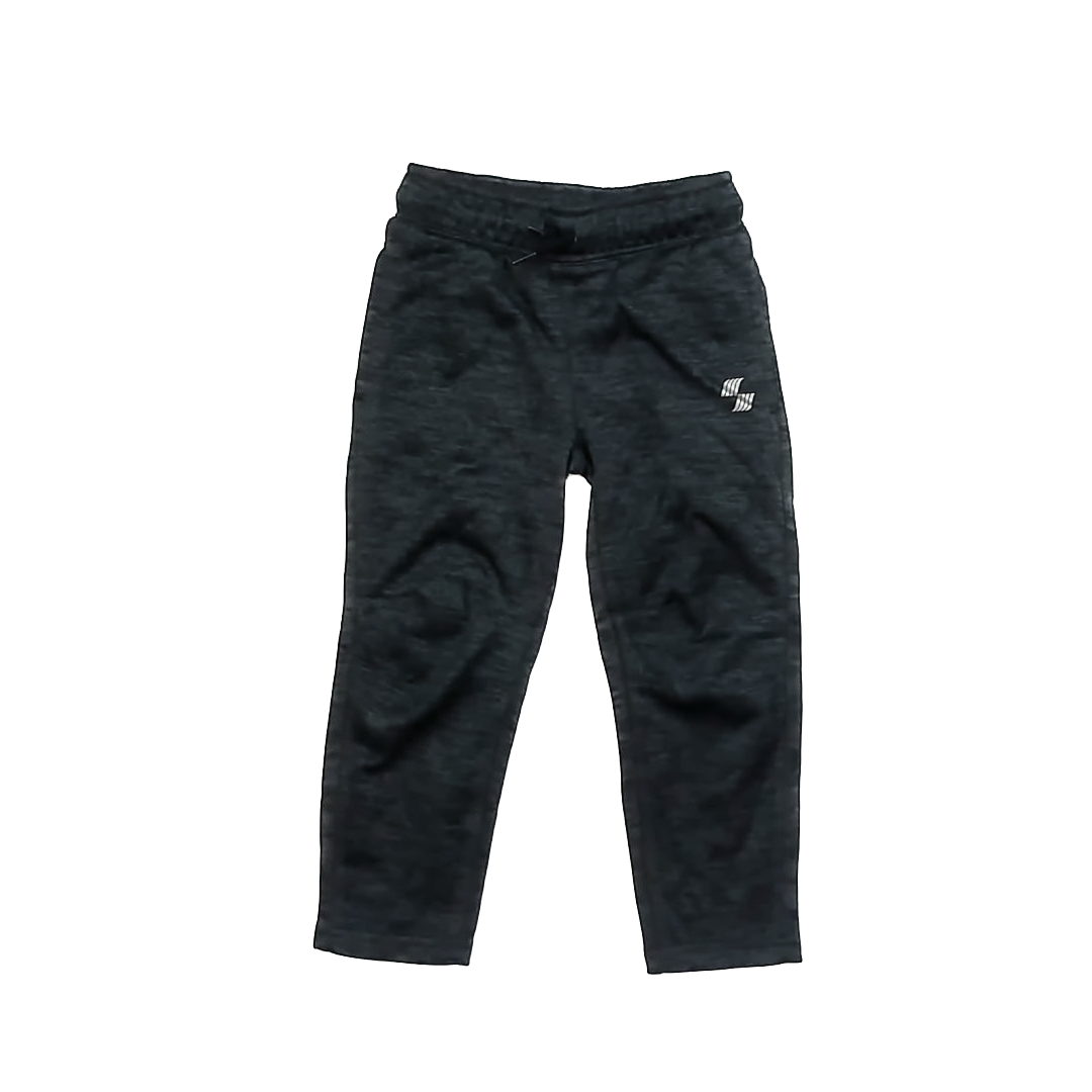 Children's Place Boys Grey fleece-lined Athletic Pants Size: 5-6 Years Grey fleece-lined