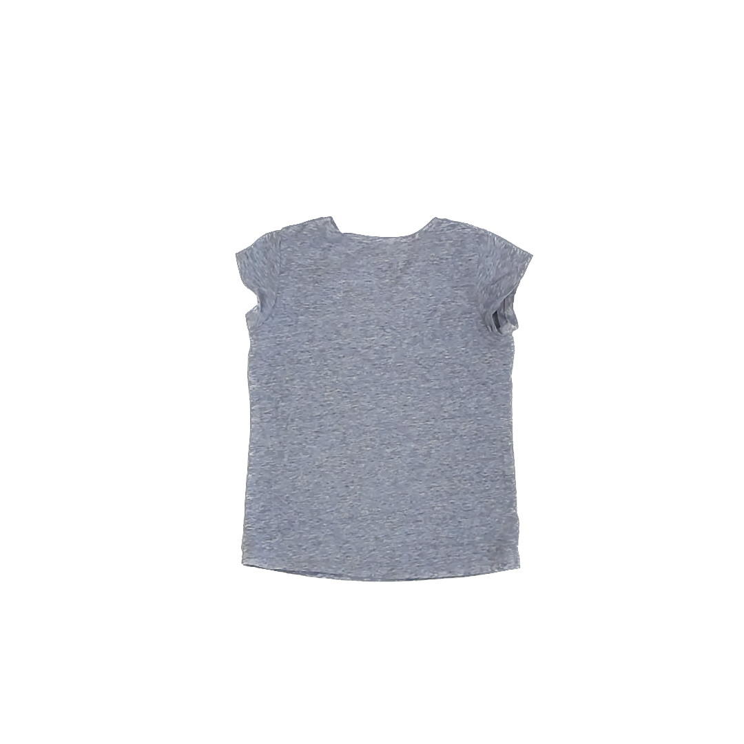 Garanimals Girls Grey Heather | Unicorn T-Shirt Size: 6 Grey Heather | Unicorn