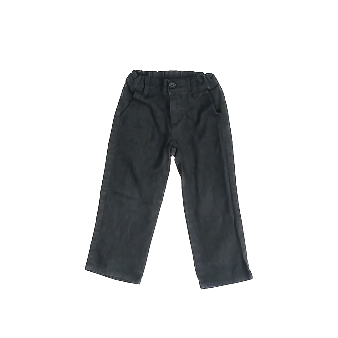 Gymboree Boys Grey Herringbone Slacks Size: 3T Grey Herringbone