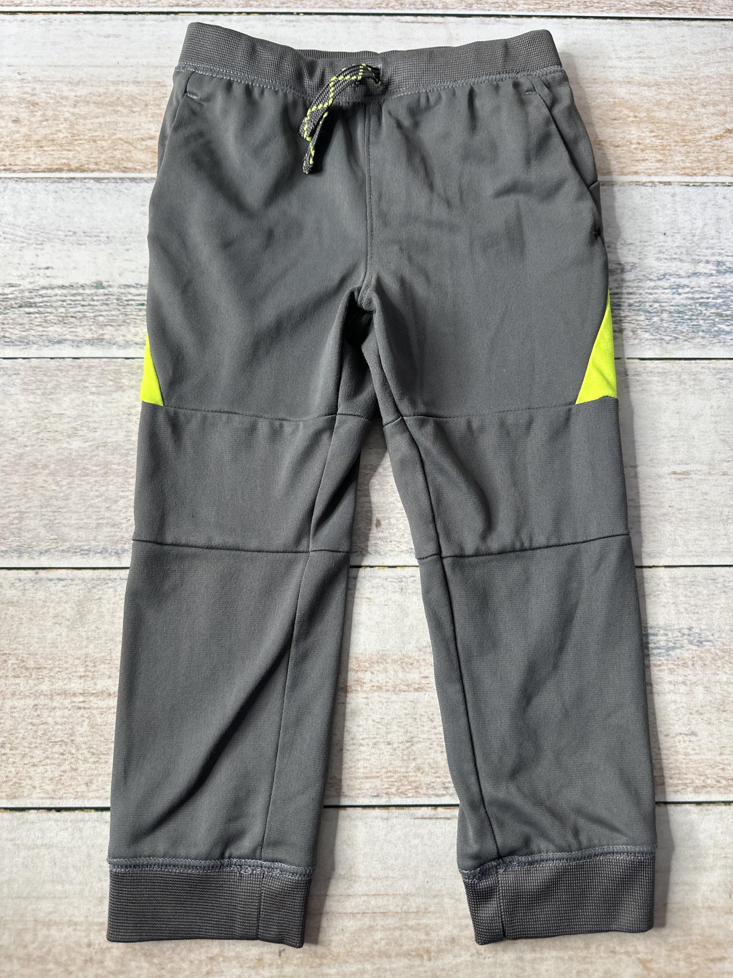 Jumping Beans Unisex Grey | light green Pants Size: 3T Grey | light green