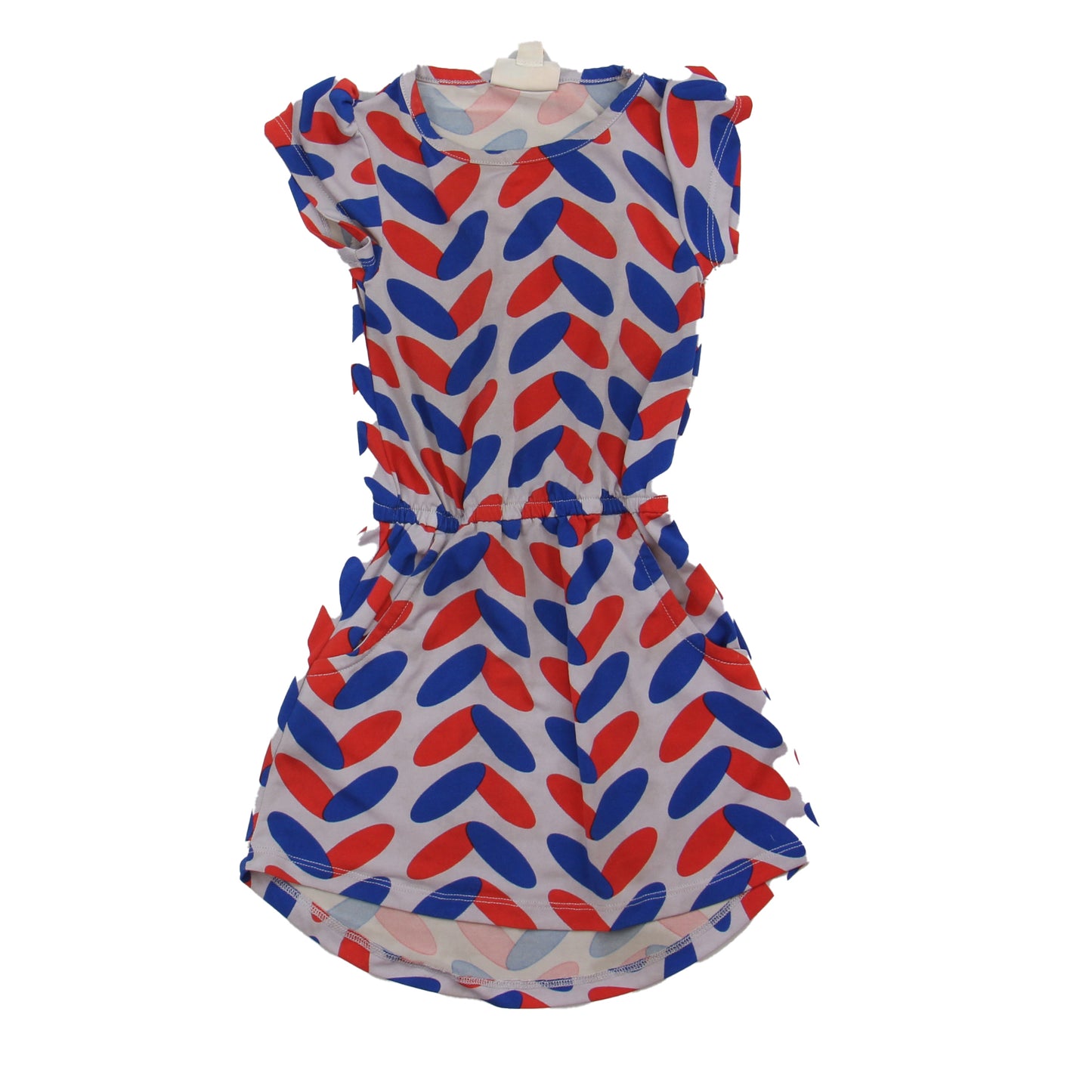 LuLaRoe Girls Grey | Orange | Blue Dress Size: 2T Grey | Orange | Blue