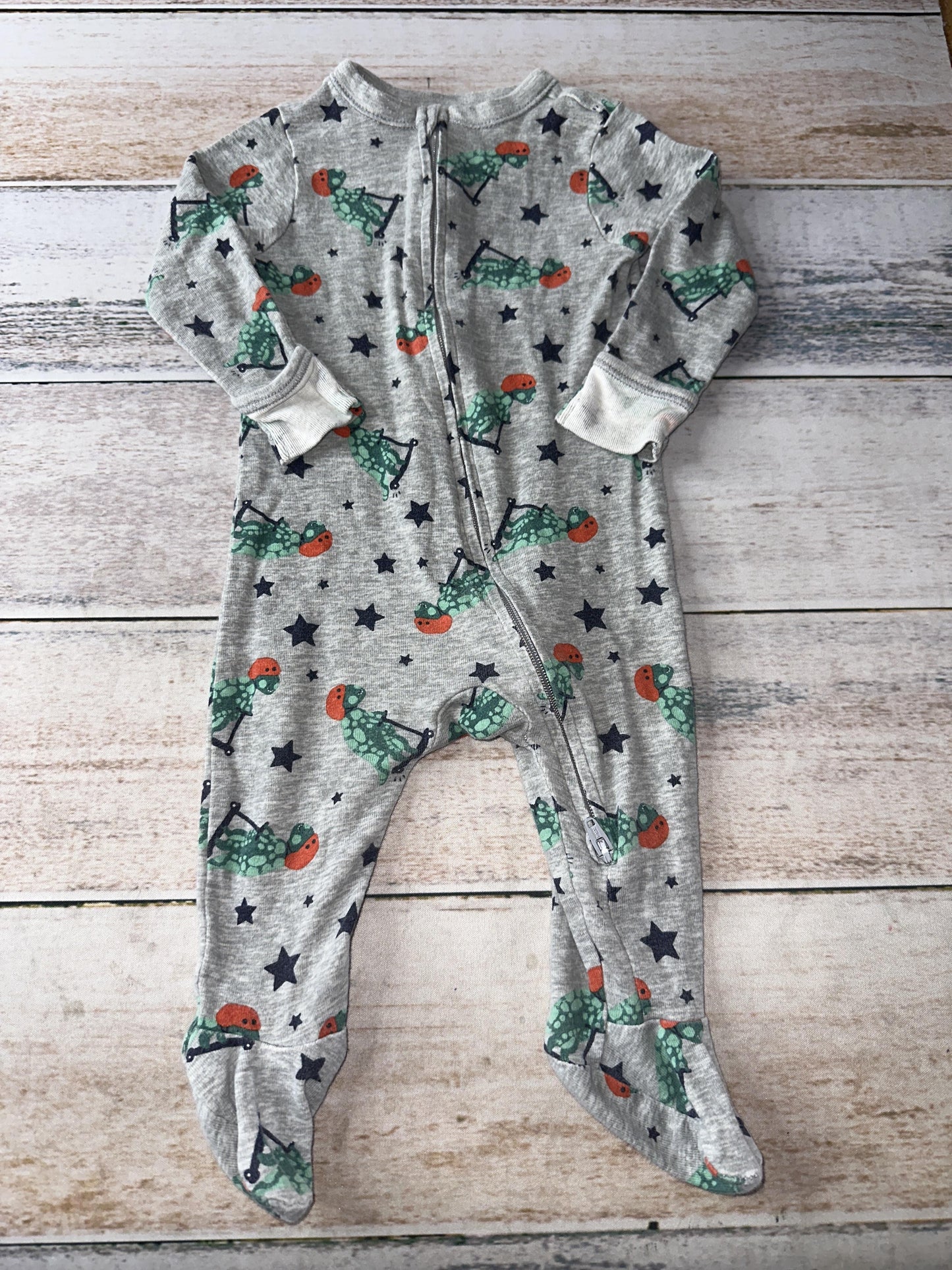 Old Navy Boys Grey | Pattern Pajamas Size: 3-6 months Grey | Pattern