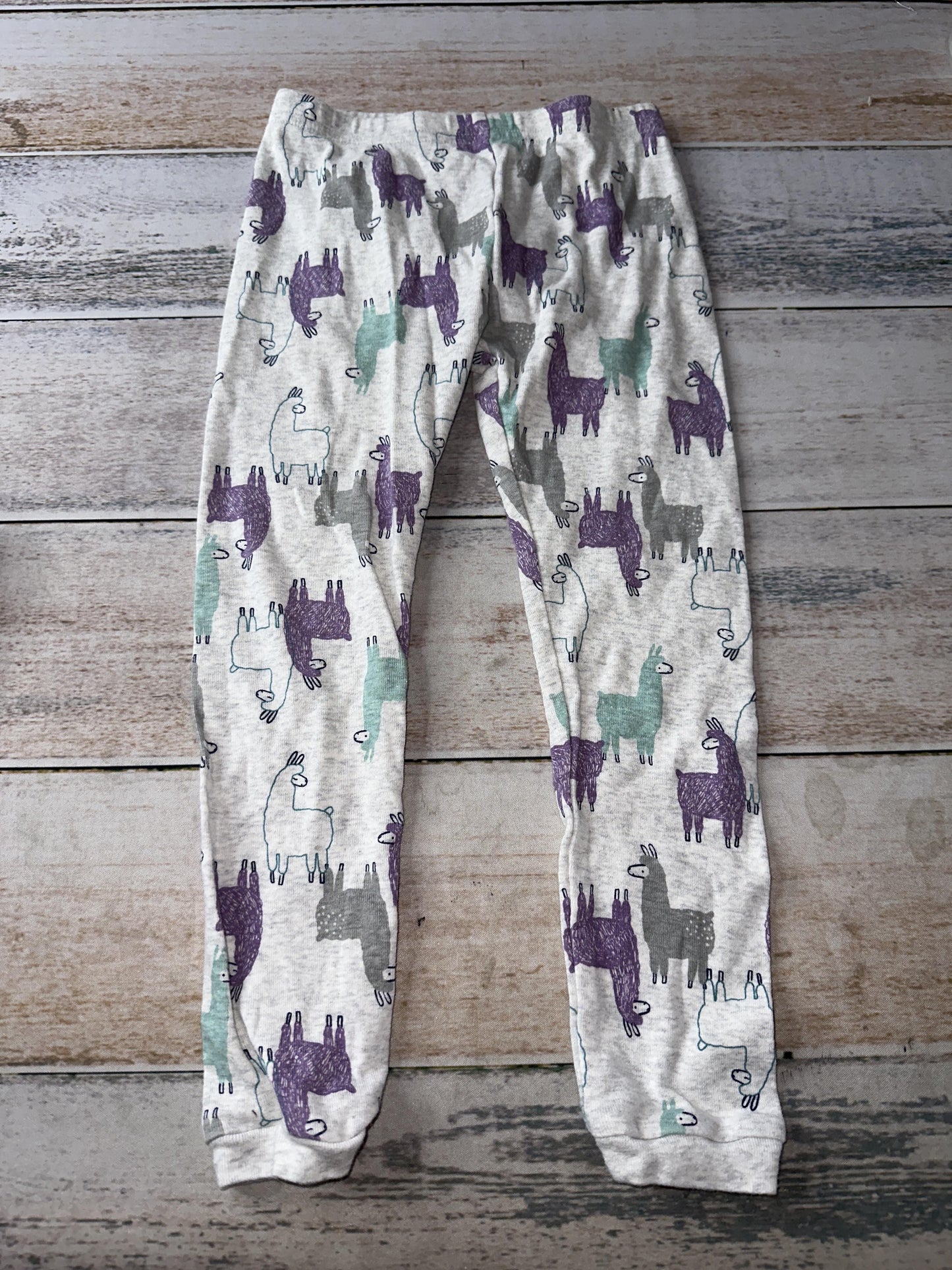 Carters Unisex Grey | purple | Light Blue Pajamas Size: 4T Grey | purple | Light Blue