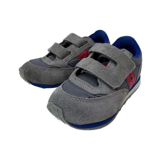Saucony Boys Grey | Red | Blue Sneakers Size: 10 Toddler Grey | Red | Blue