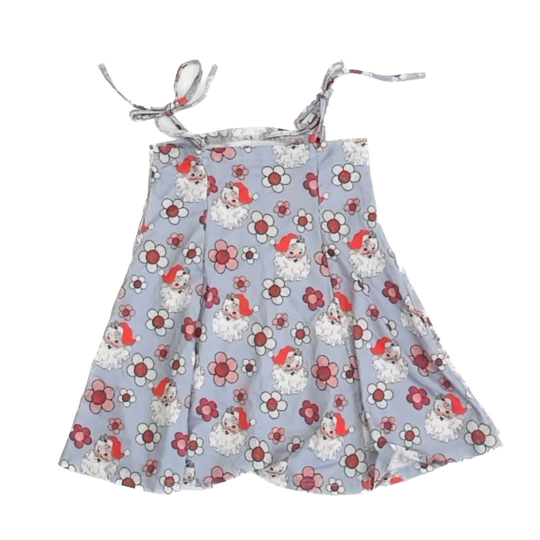 Unknown Girls Grey | Santa Dress Size: 120 (6 Years) Grey | Santa