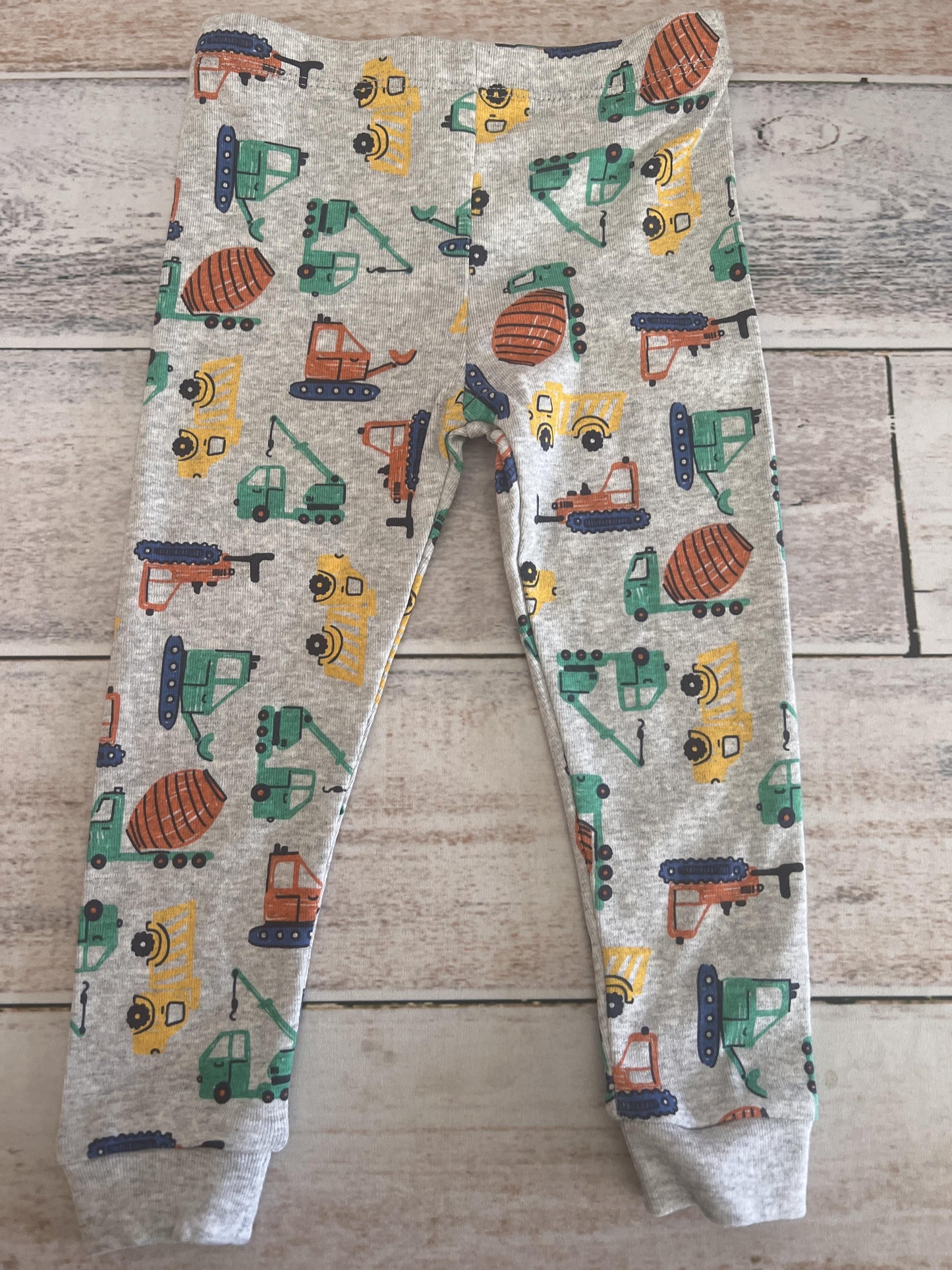 Little Me Boys Grey | Trucks Pajamas Size: 18 months Grey | Trucks