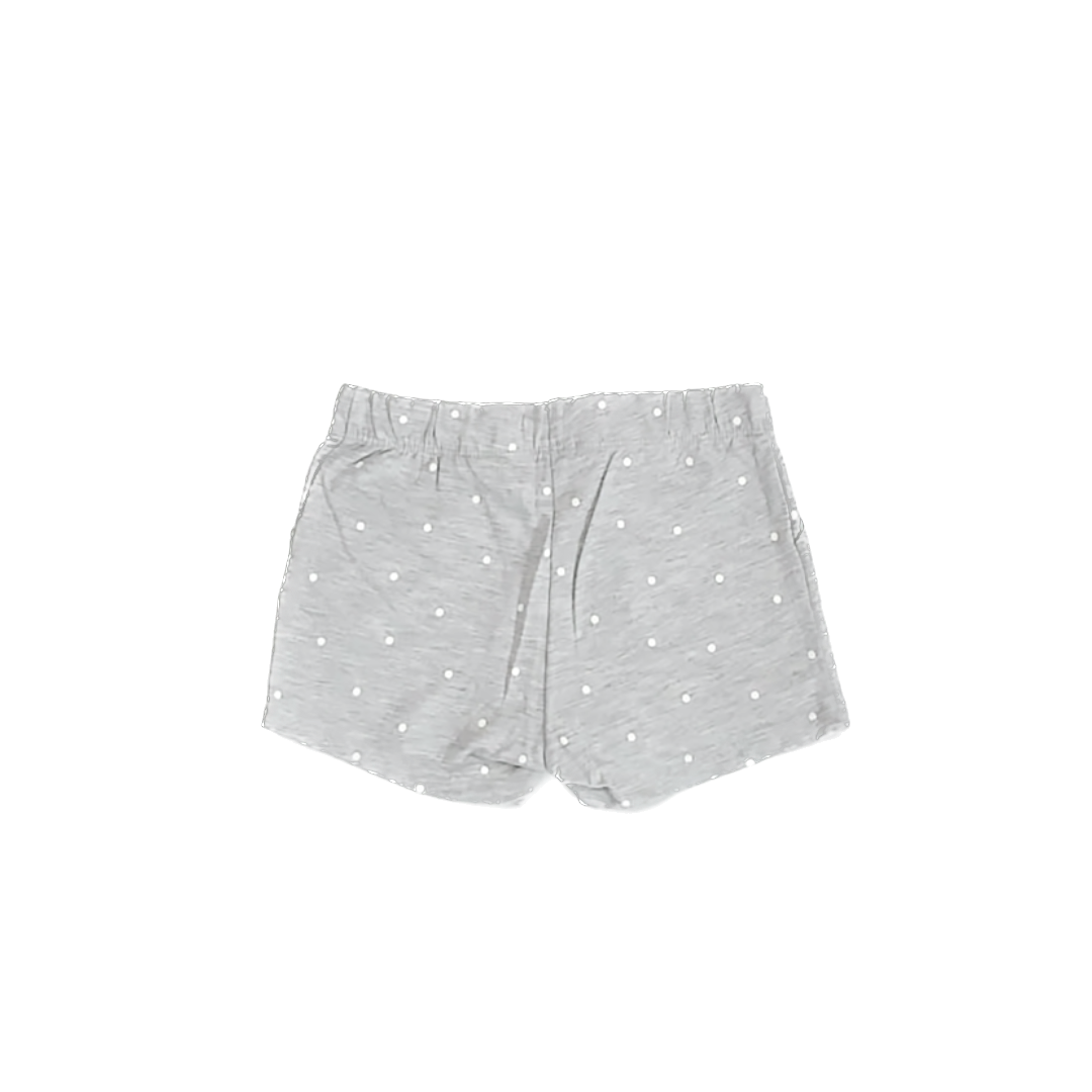 H&M Girls Grey | White Polka Dot Shorts Size: 4-5T Grey | White Polka Dot