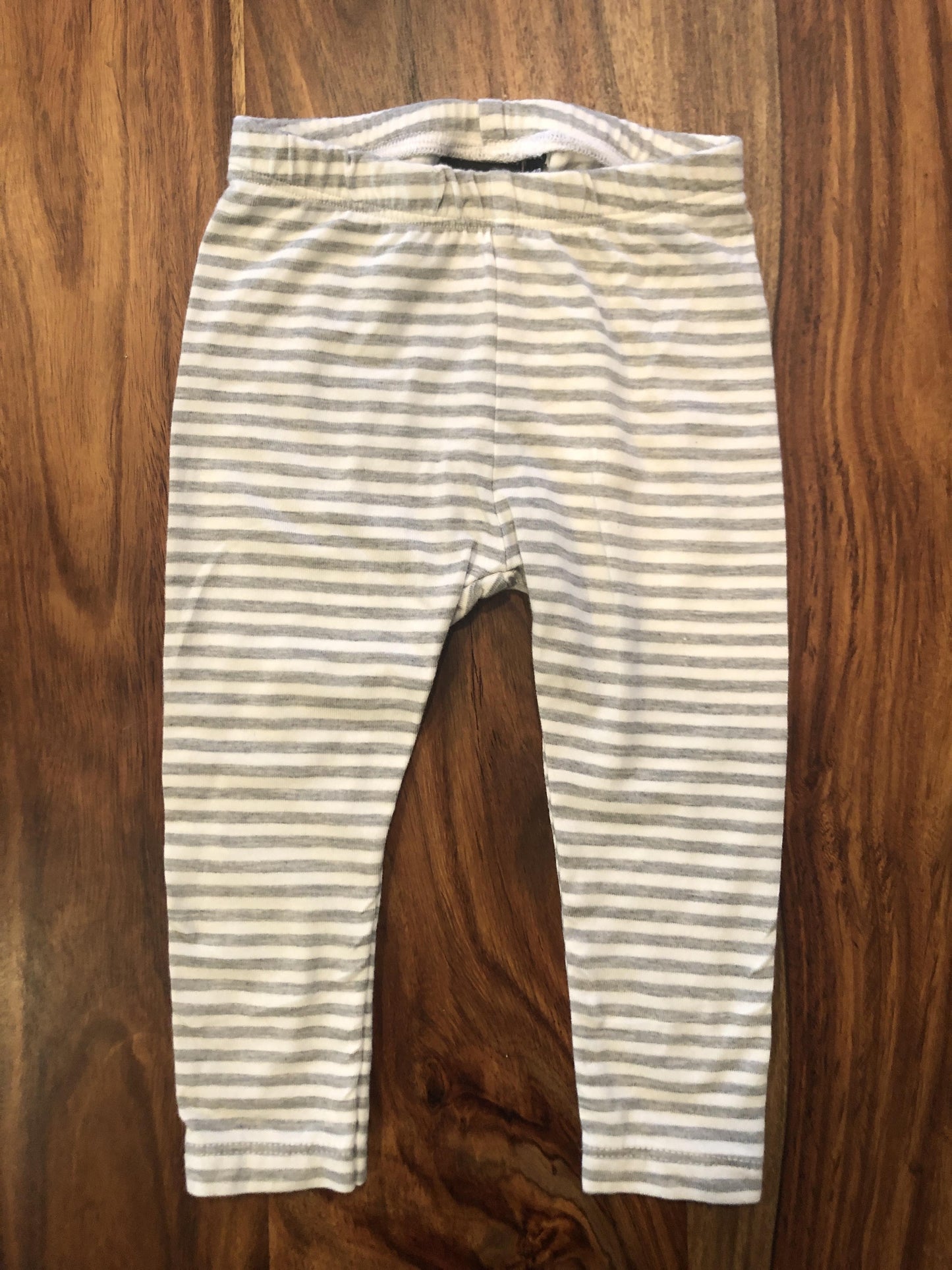 BabySprouts co Boys Grey | White | Striped Pants Size: 6-12 months Grey | White | Striped