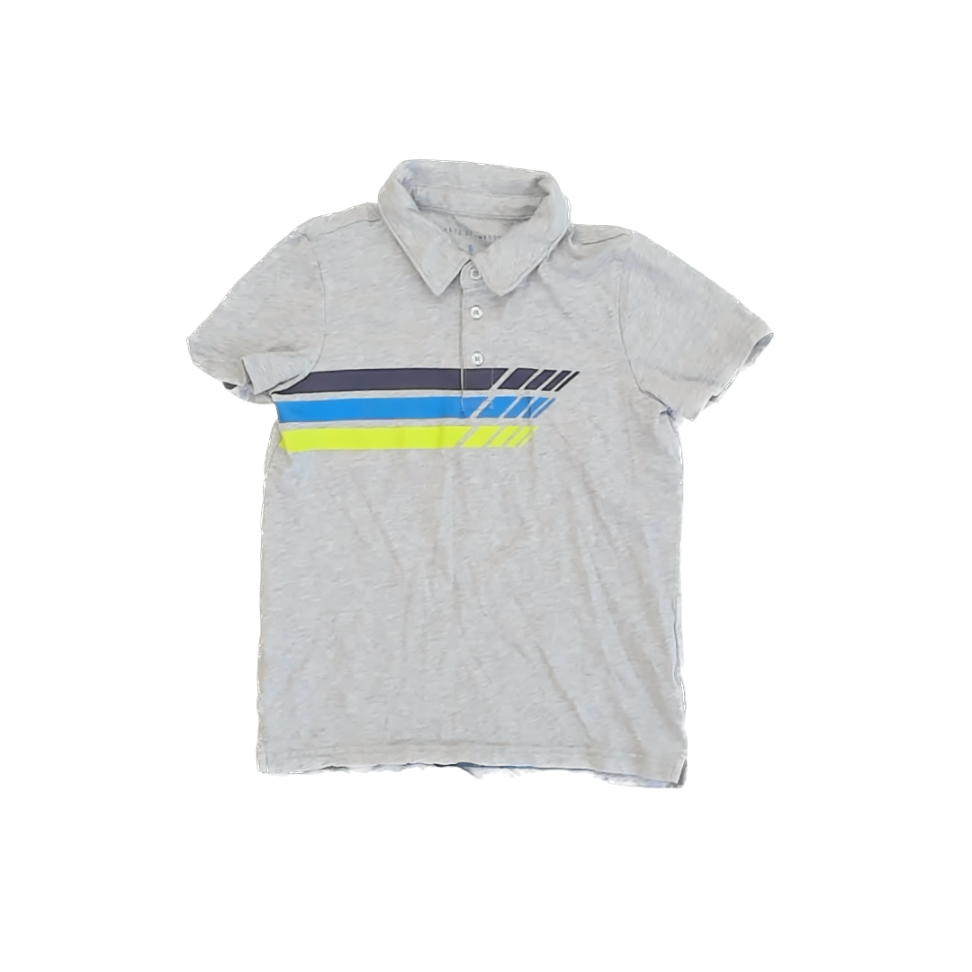 Rockets Of Awesome Boys Grey Polo Shirt Size: 8 Years Grey