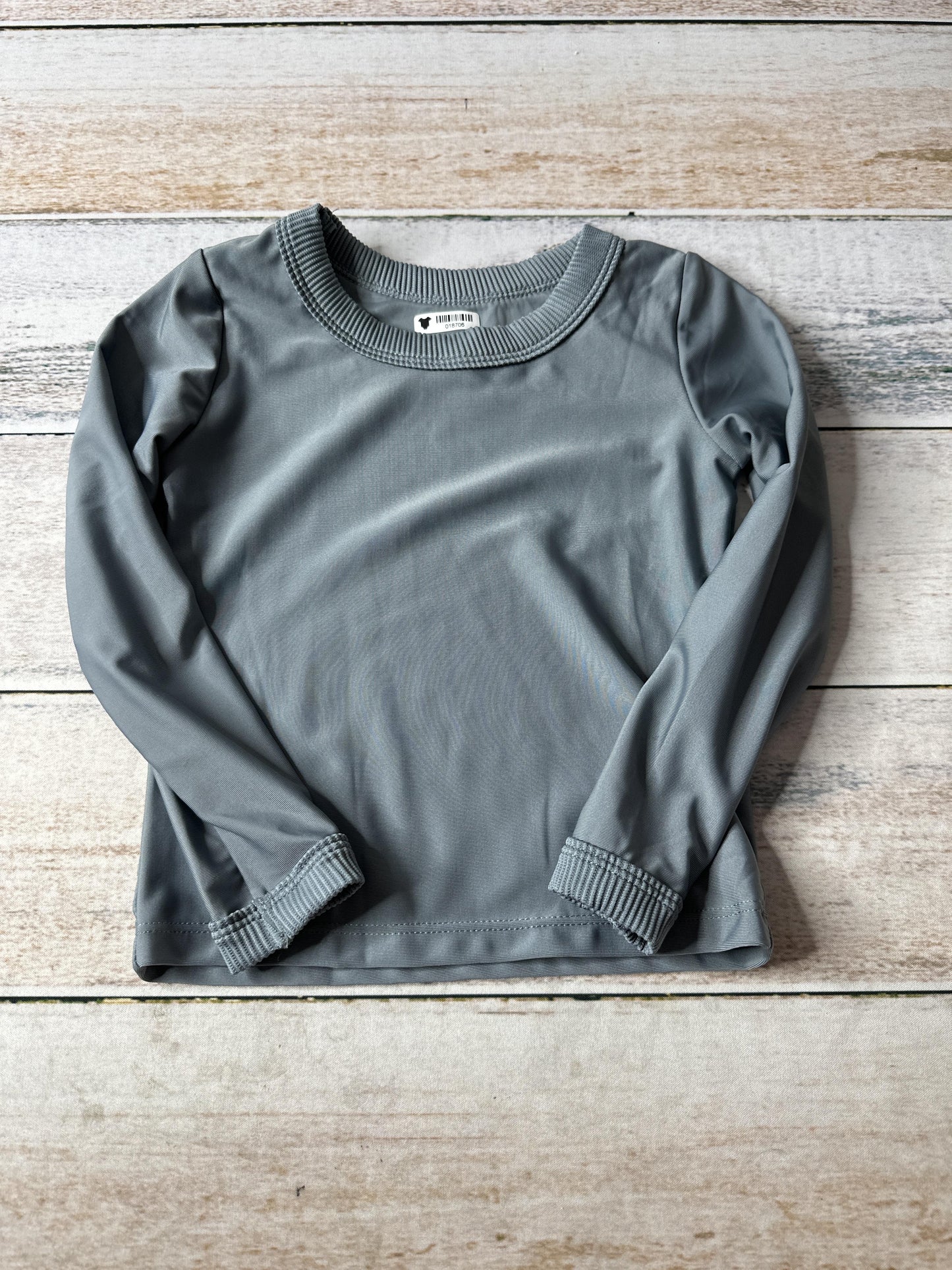 Jamie Kay Boys Grey Long Sleeve Shirt Size: 2T Grey