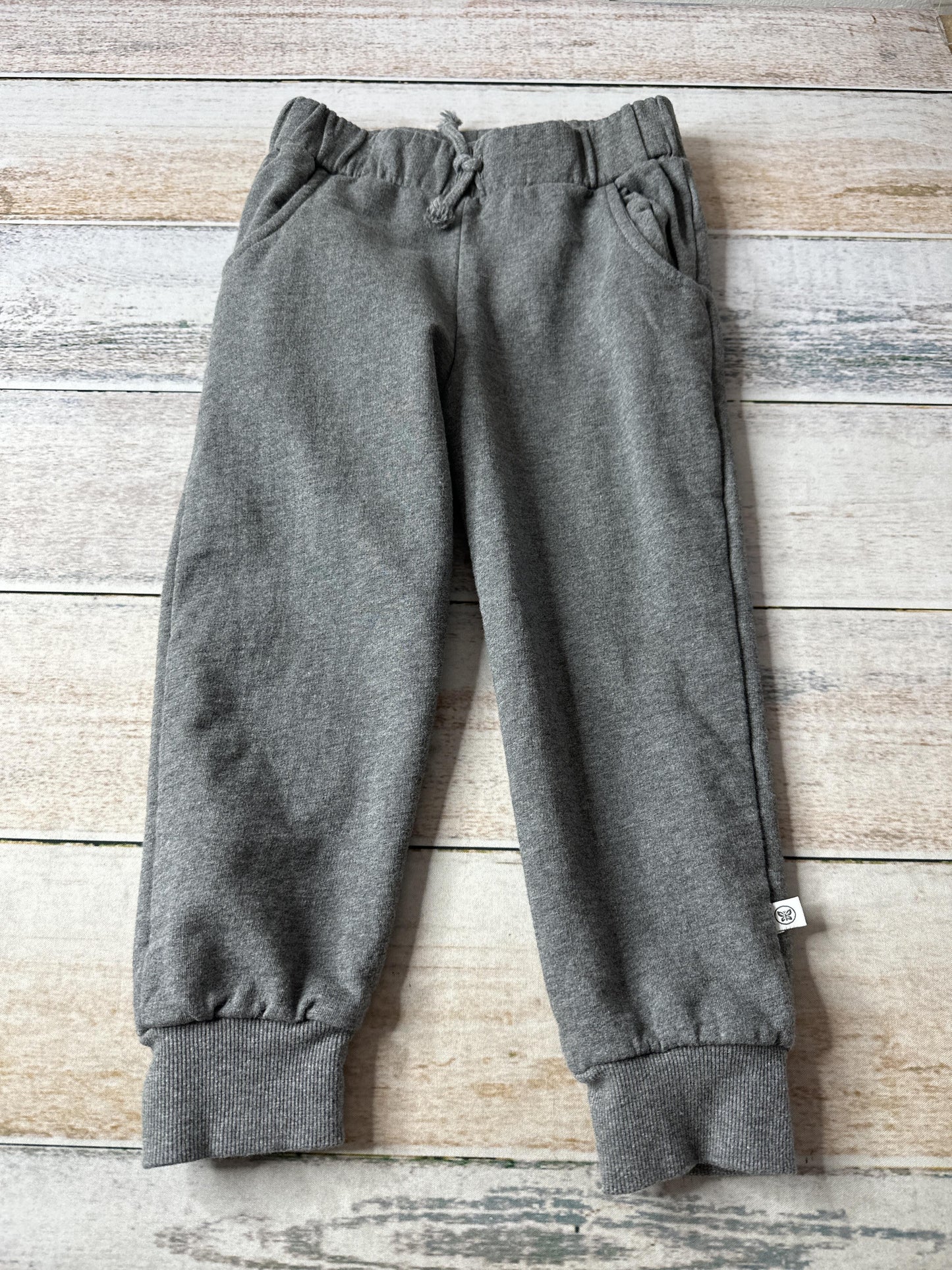 Honest Co Unisex Grey Pants Size: 3T Grey