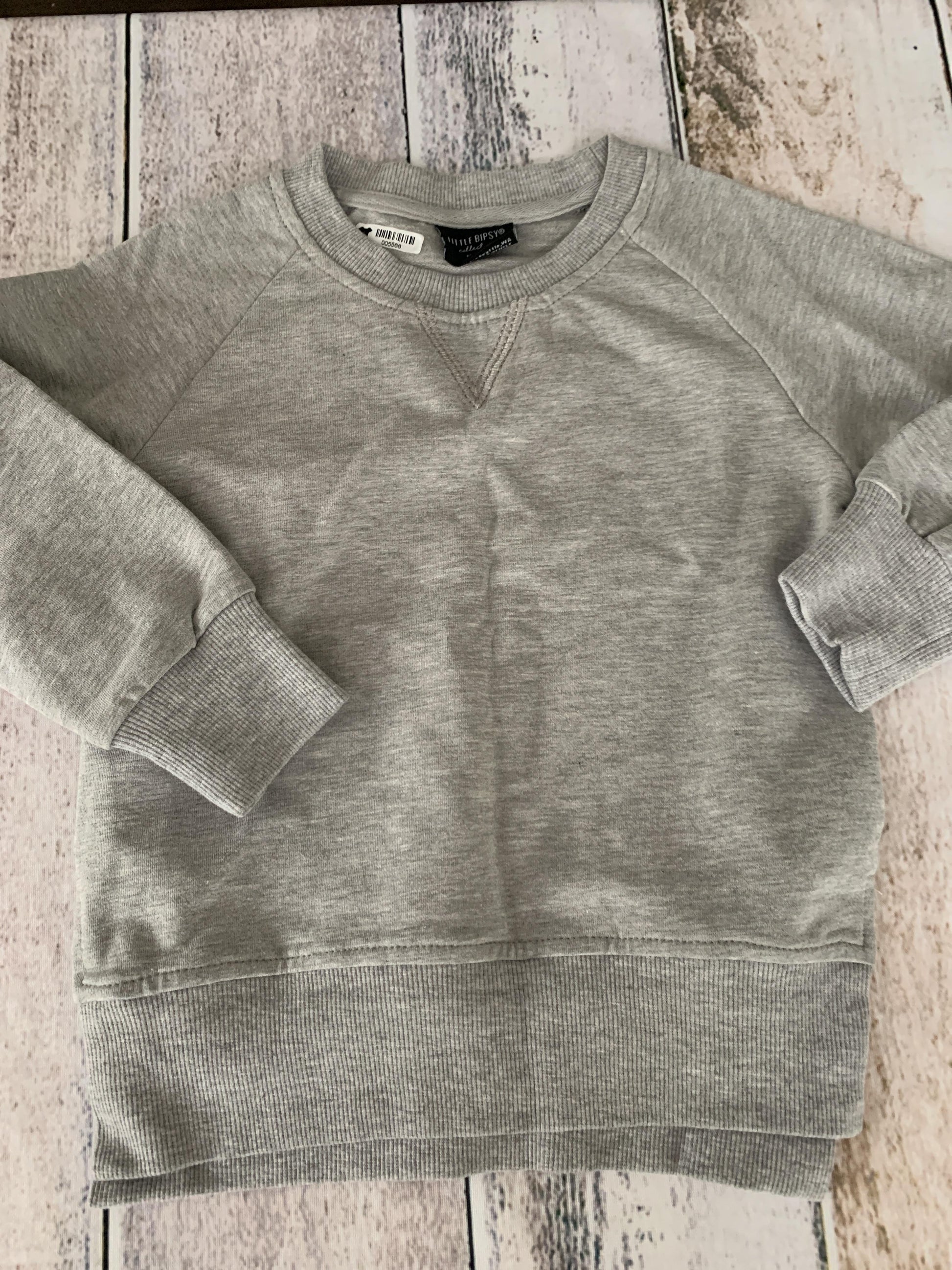 Little Bipsy Boys Grey Sweatshirt Size: 18-24 months Grey