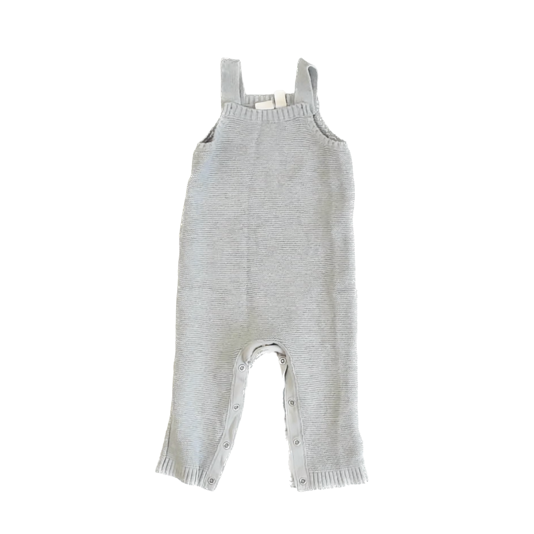 Gap Unisex Grey Overalls Size: 12-18 Months Grey