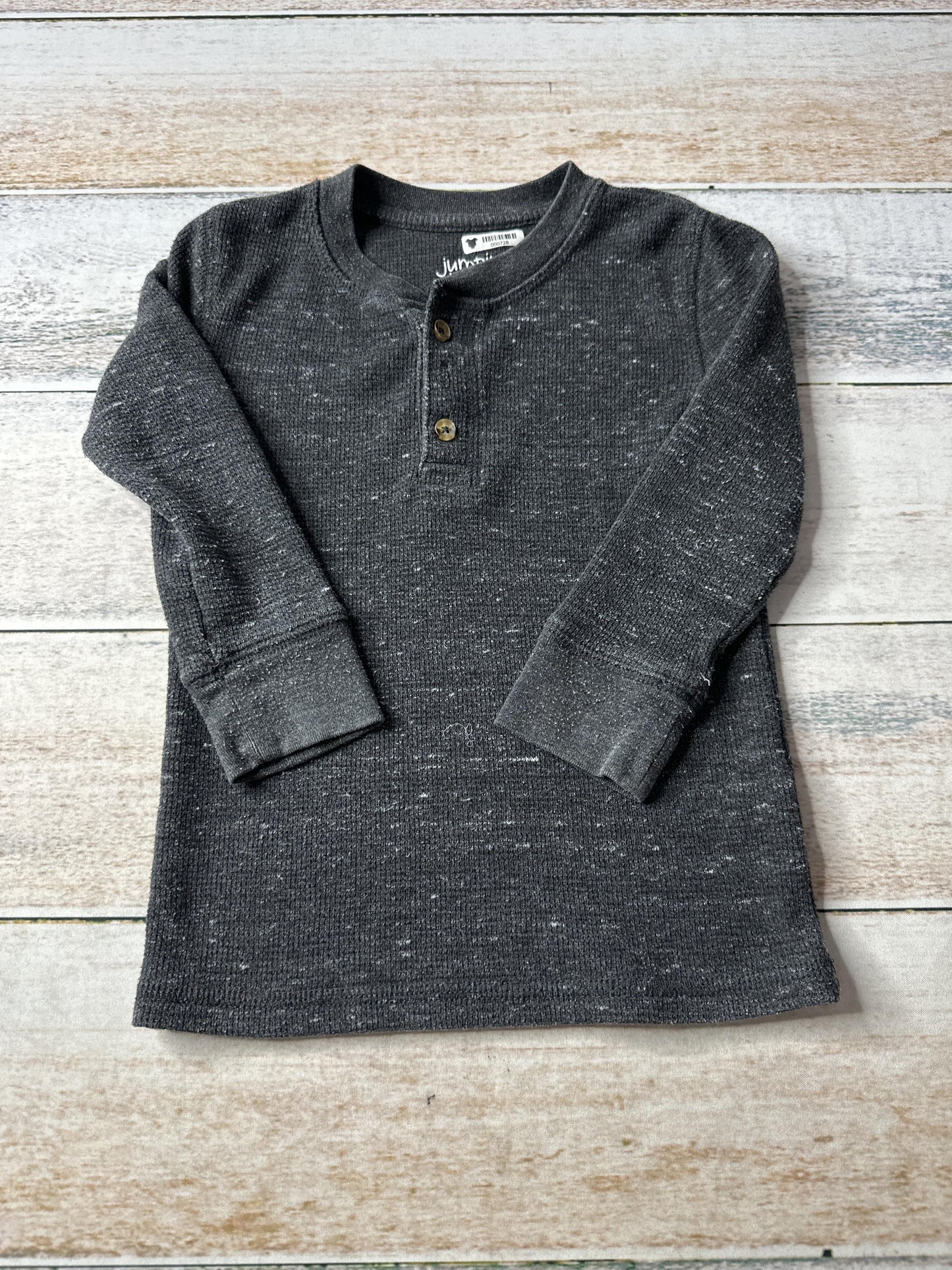 Jumping Beans Boys Grey Long Sleeve T-Shirt Size: 2 years Grey