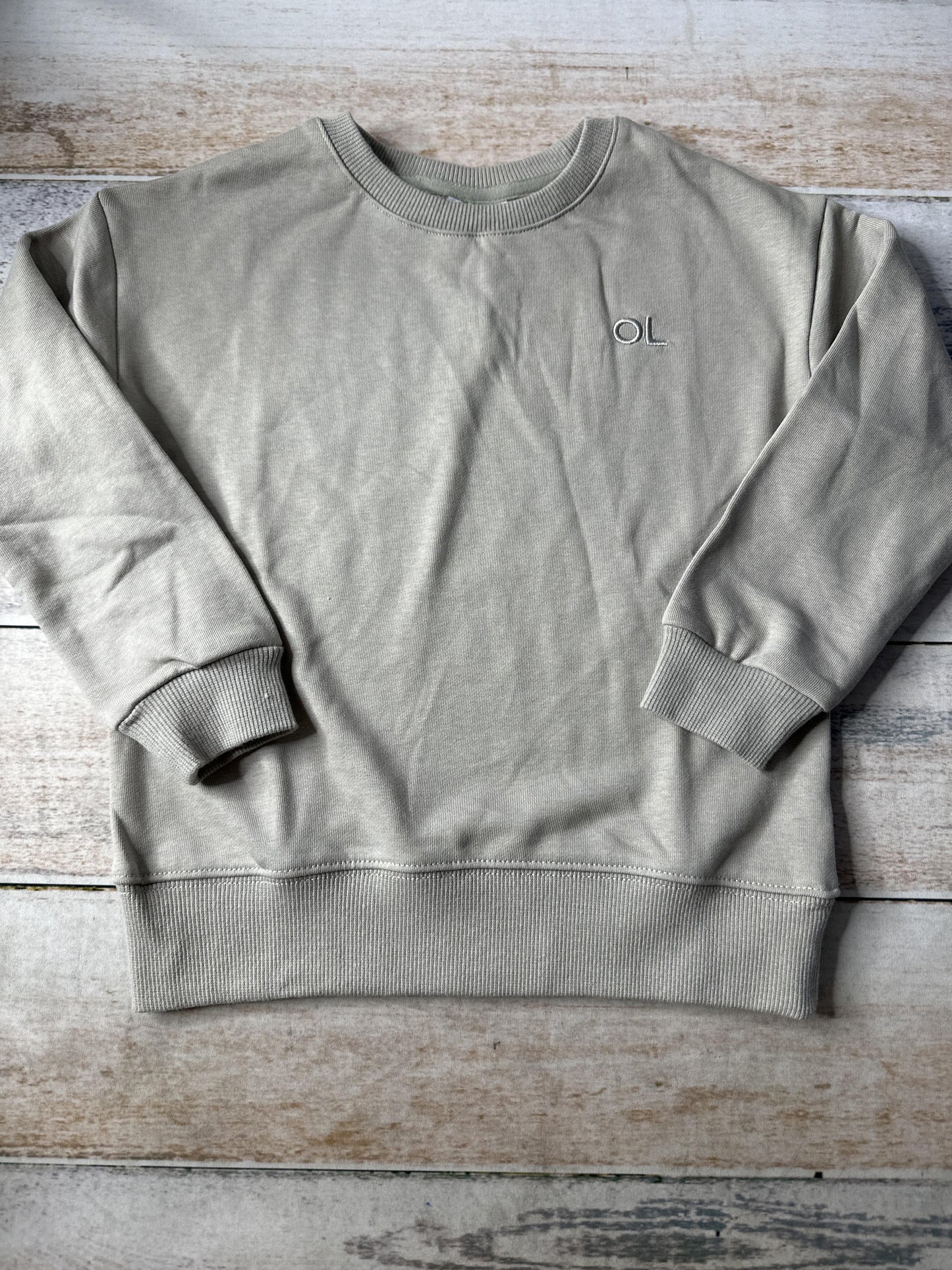 Orcas Lucille Girls Grey Sweater Size: 3-4 Years Grey