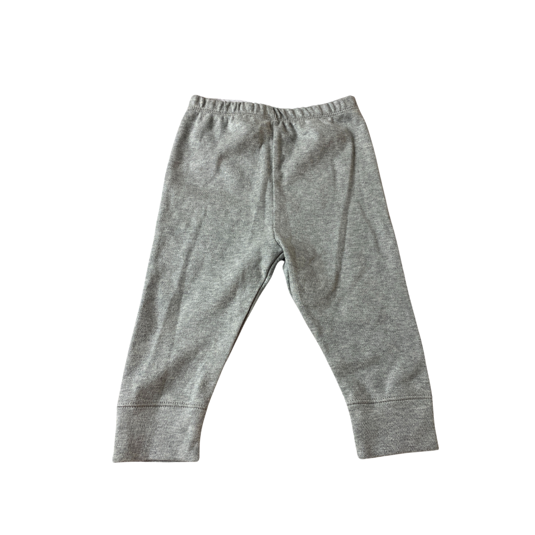 Cloud Island Unisex Grey Pants Size: 3-6 months Grey